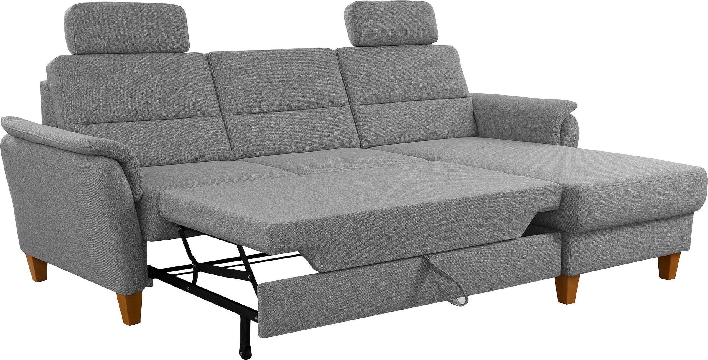 Home affaire Ecksofa »Palmera L-Form«, Federkern, wahlweise mit Bettfunktion und mit/ohne Bettkasten