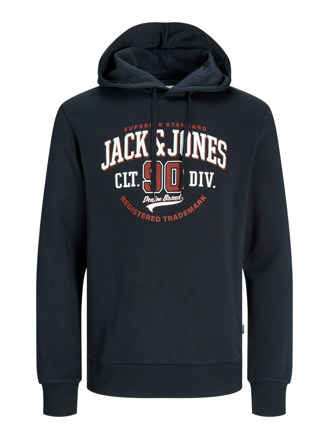 Jack & Jones Kapuzensweatshirt »JJELOGO SWEAT HOOD 2 COL 24/25 NOOS«, mit Logo Print