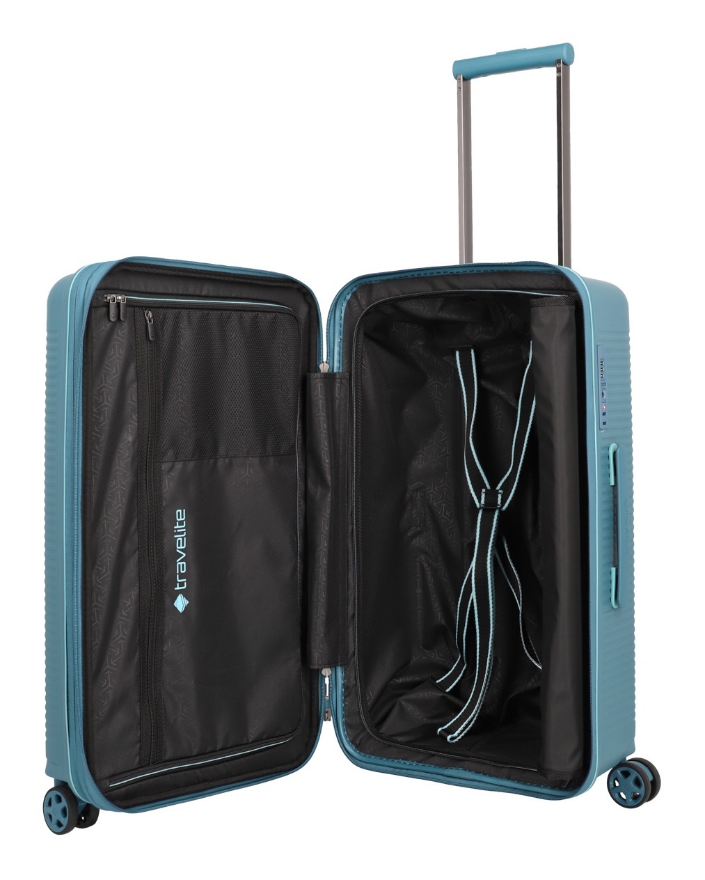 travelite Hartschalen-Trolley »ROOMER Trunk, in zwei Größen und verschiedenen Farben«, 4 Rollen, Reisegepäck Hartschalen-Koffer TSA-Schloss Trunk Trolley M und L