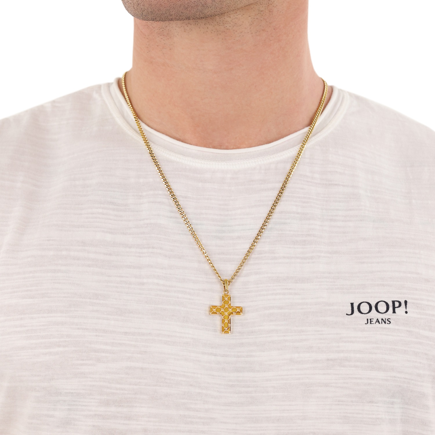 JOOP! Kette mit Anhänger »Kreuz, 2039828«