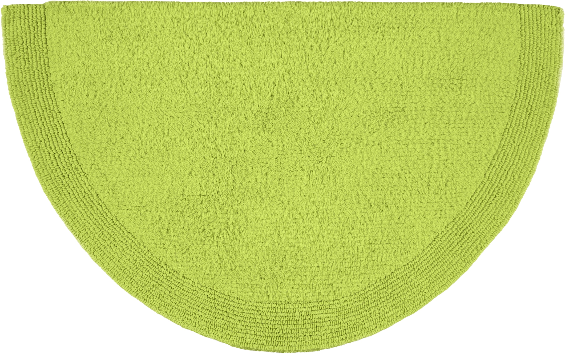 my home Badematte »Kapra, Badvorleger, Badezimmer Teppich« Höhe 14 mm beidseitig nutzbar | fußbodenheizungsgeeignet | strapazierfähig mit Bordüre, Badteppich, Badematte, Baumwolle