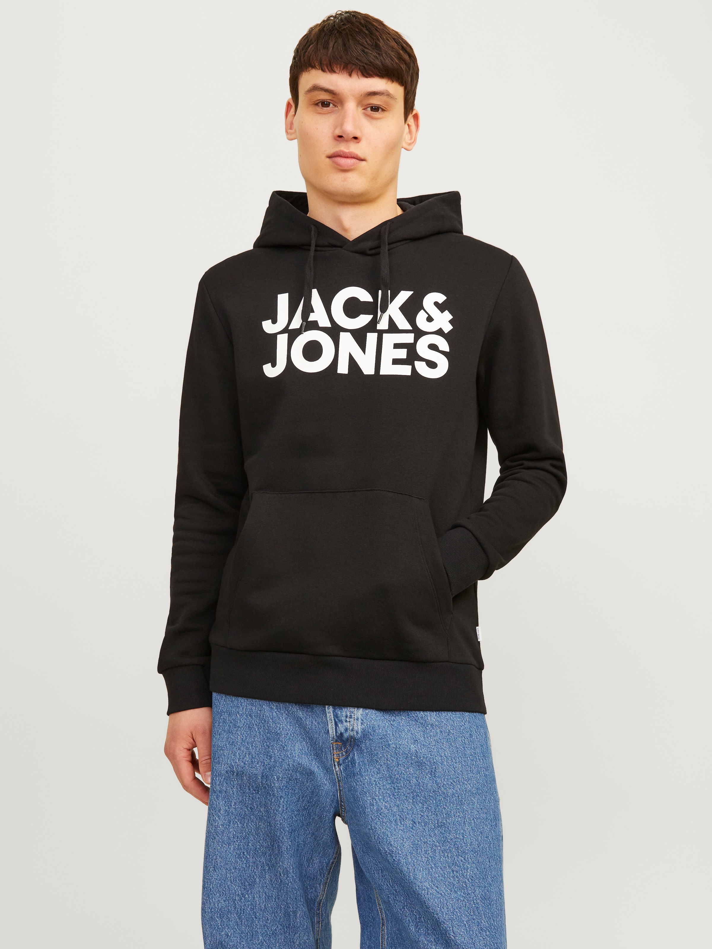 Jack & Jones Kapuzensweatshirt »JJECORP LOGO SWEAT HOOD 2PK MP NOOS«, 2 Stk.
