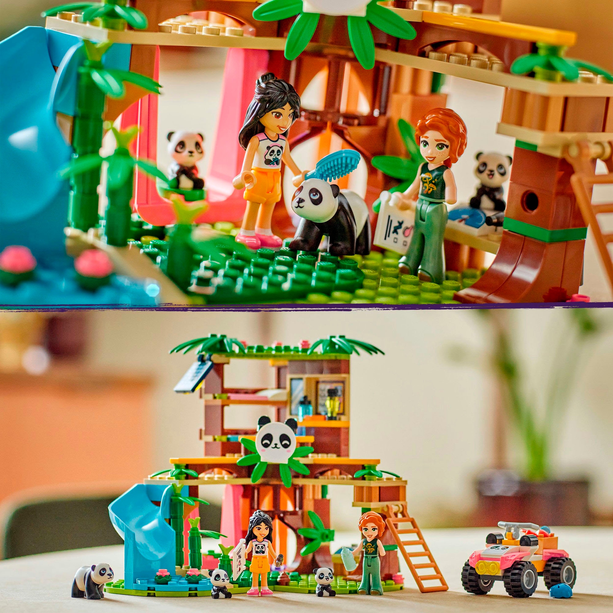 LEGO® Konstruktionsspielsteine »Panda-Pflegestation (42648), LEGO Friends«, (243 St.), Made in Europe