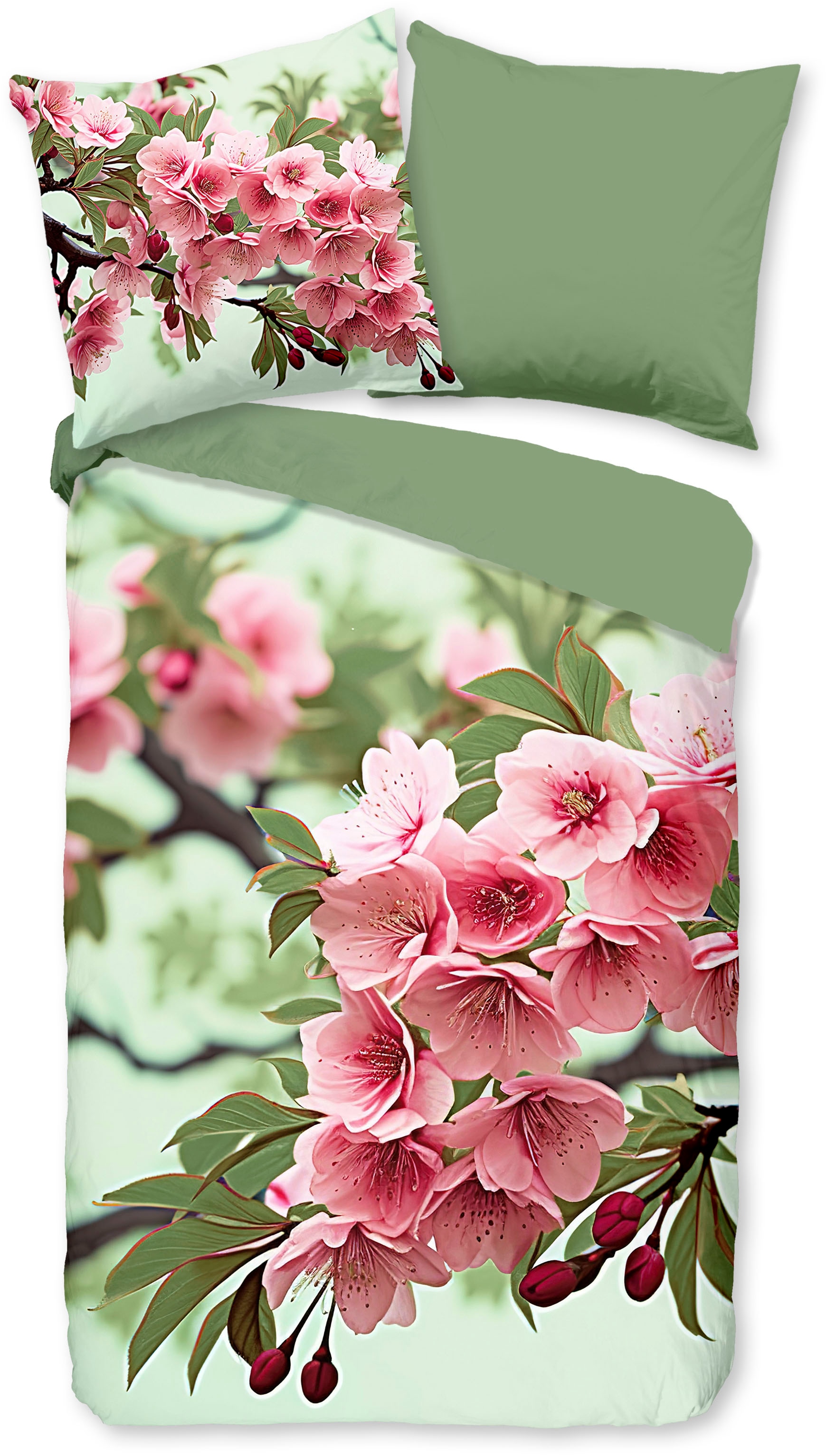 good morning Wendebettwäsche »Lotti« 3 Stk. tlg. 100% Baumwolle, Renforcé, günstig online kaufen