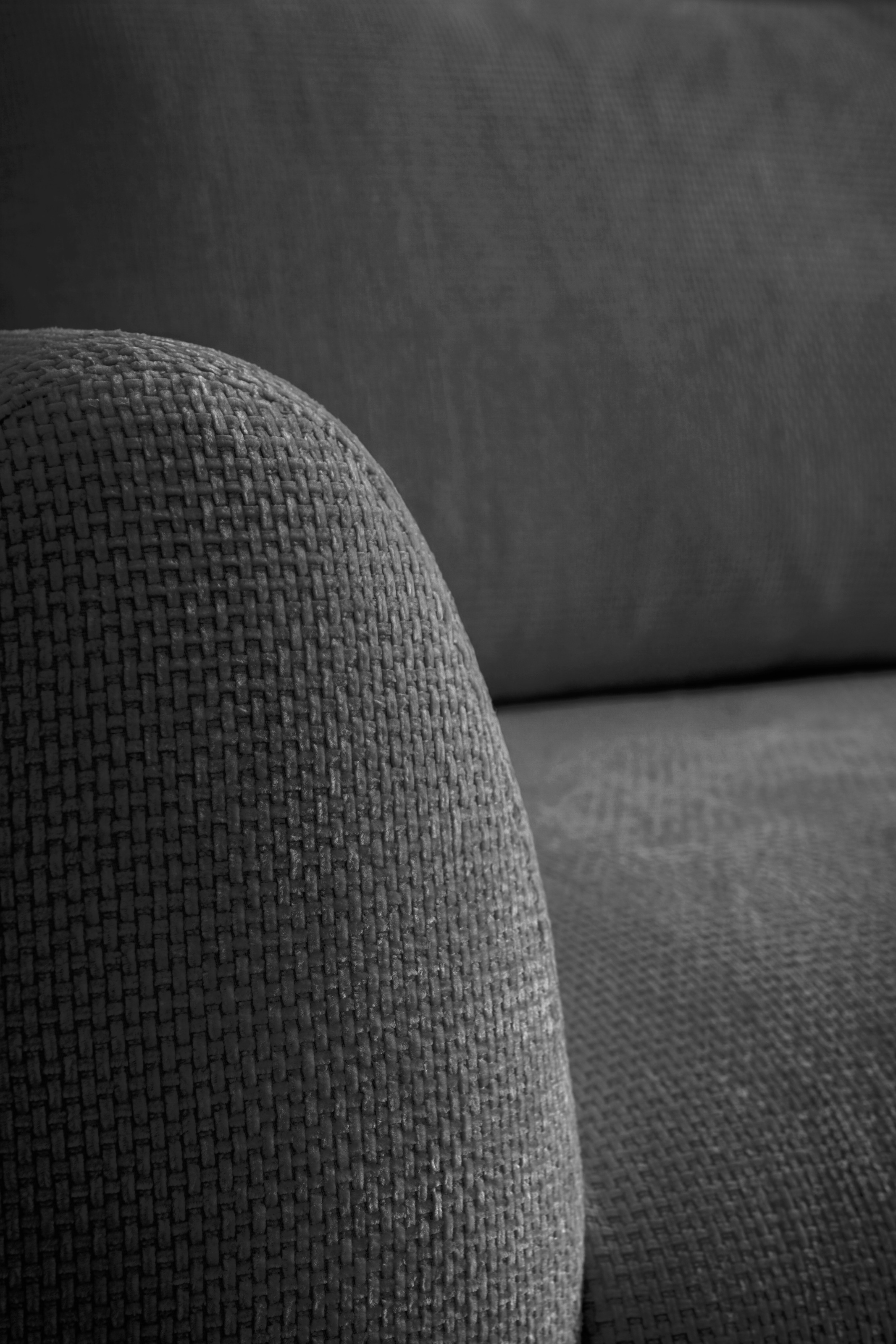 OTTO home Ecksofa »KELLIE, L-Form, 315 cm, verstellbare Armlehne, Metallfüße,« wahlweise Recamiere links o. rechts, Chenille-Stoff, hoher Sitzkomfort