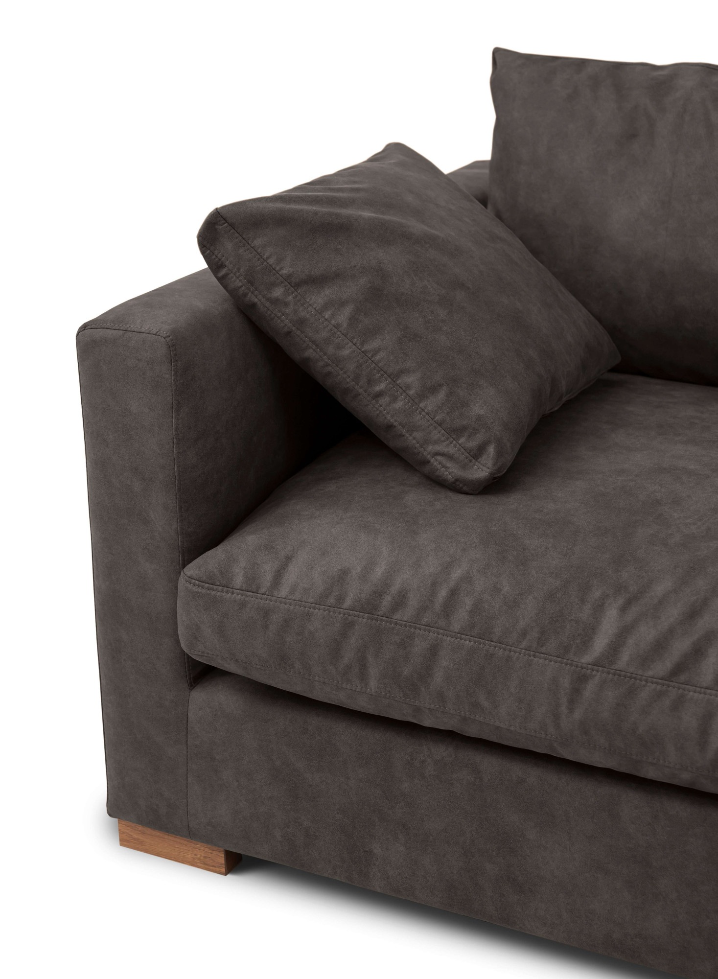 Home affaire Ecksofa »Coray«, Breite 266 cm, extra weich und kuschelig, mit Federn und Daunen