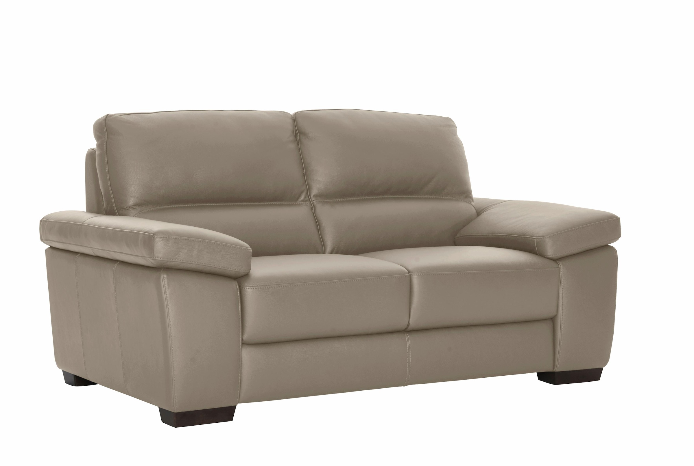 CALIA ITALIA 2-Sitzer »Gaia, hochwertiges Ledersofa mit erstklassigem Sitzkomfort«, edles Design, in zwei hochwertigen Lederqualitäten