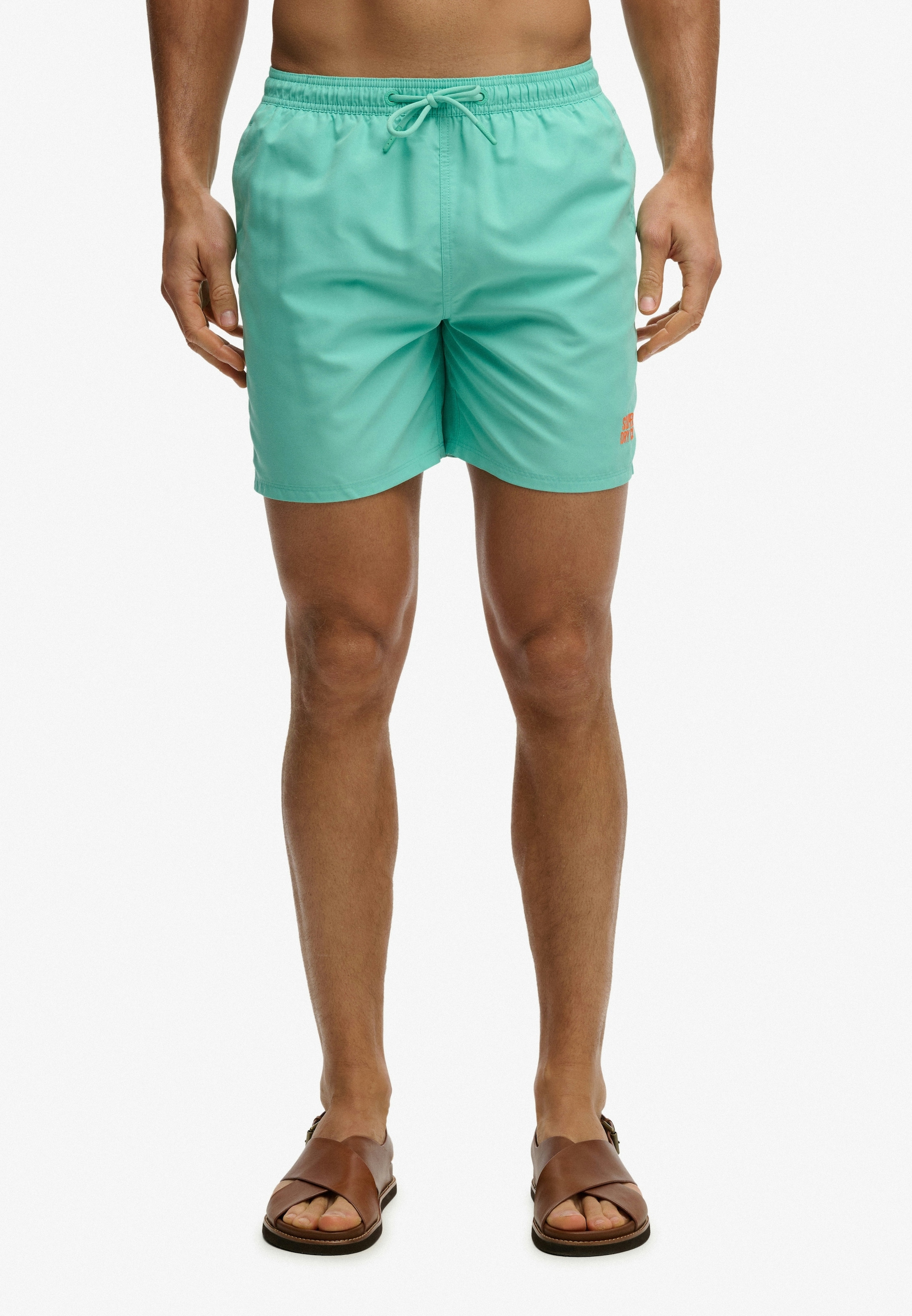 Superdry Badeshorts »ESSENTIAL 16 SWIM SHORT« Kunstfaser, relaxed fit