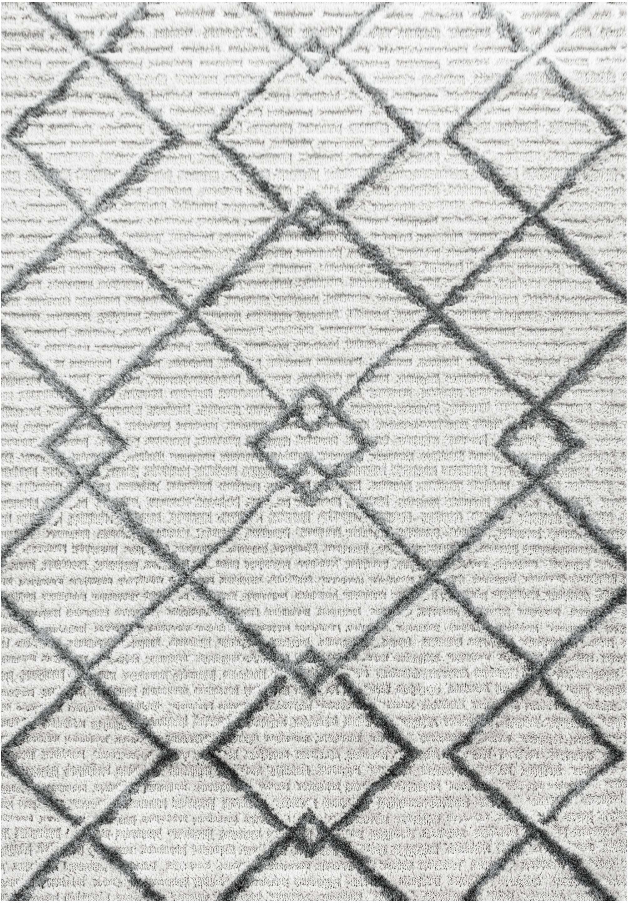 Ayyildiz Teppiche Teppich »PISA 4701«, rechteckig, 20 mm Höhe, Läufer, Hoch Tief Struktur, Wohnzimmer,Schlafzimmer