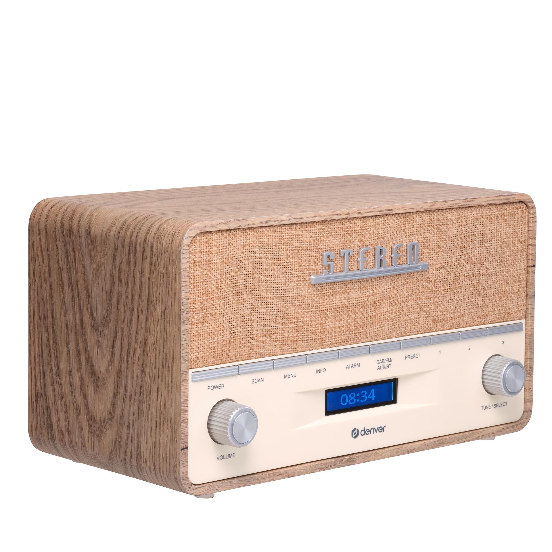 Denver Digitalradio (DAB+) »DAB-36«, (Bluetooth Digitalradio (DAB+) 5 W), integrierter DAB+ und FM-Tuner, Bluetooth