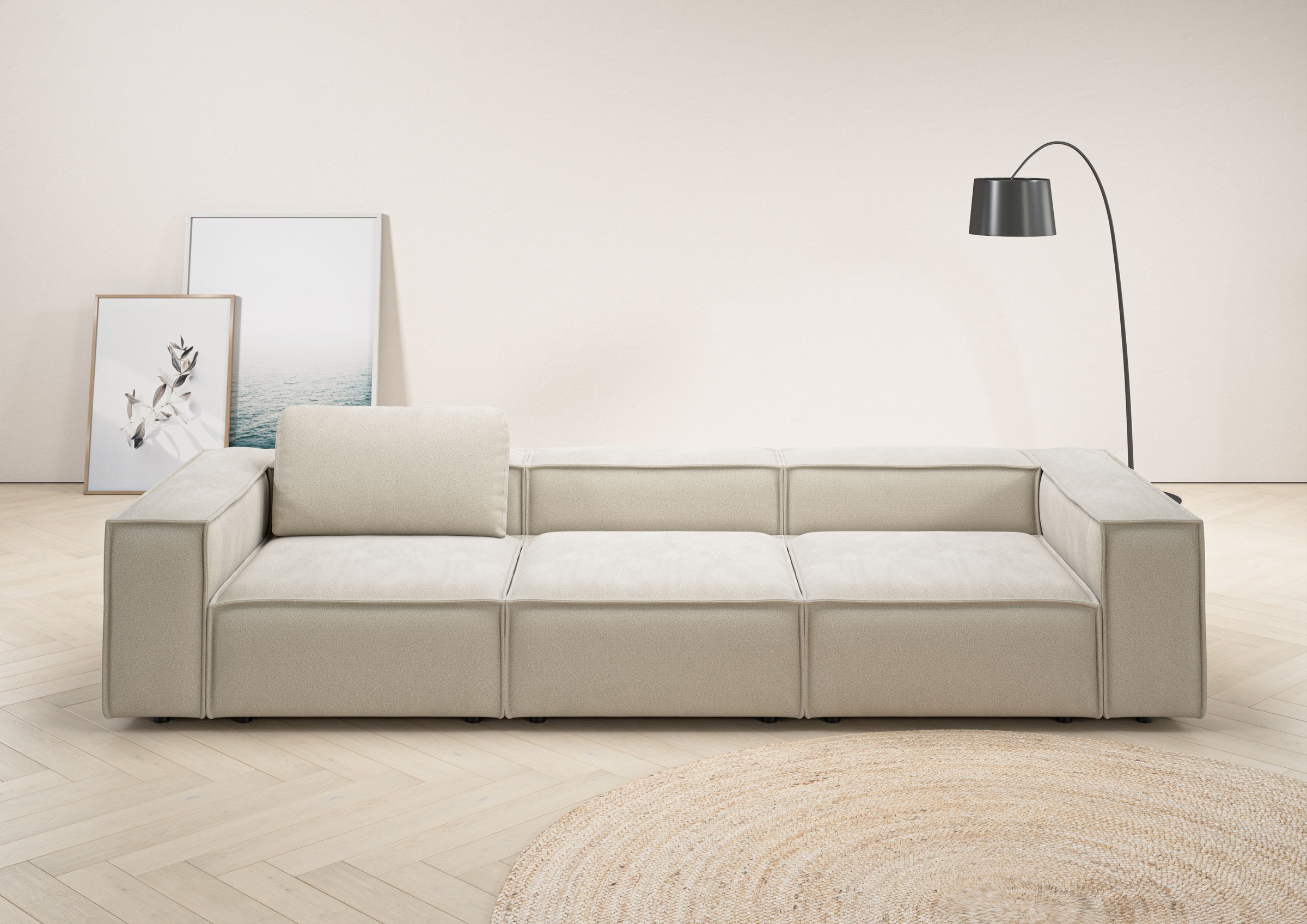 PLACES OF STYLE 3,5-Sitzer »Watertown, modernes Big-Sofa XXL, 336 cm Breite günstig online kaufen