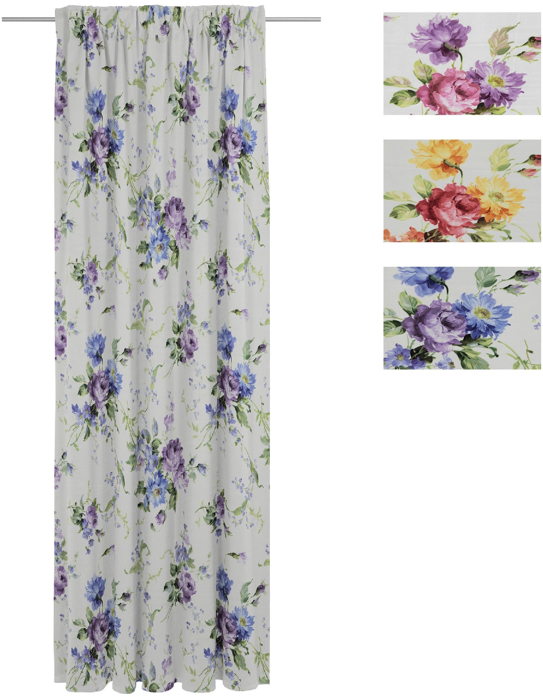 Wirth Vorhang »Montrose« Multifunktionsband 1 Stk. tlg. günstig online kaufen