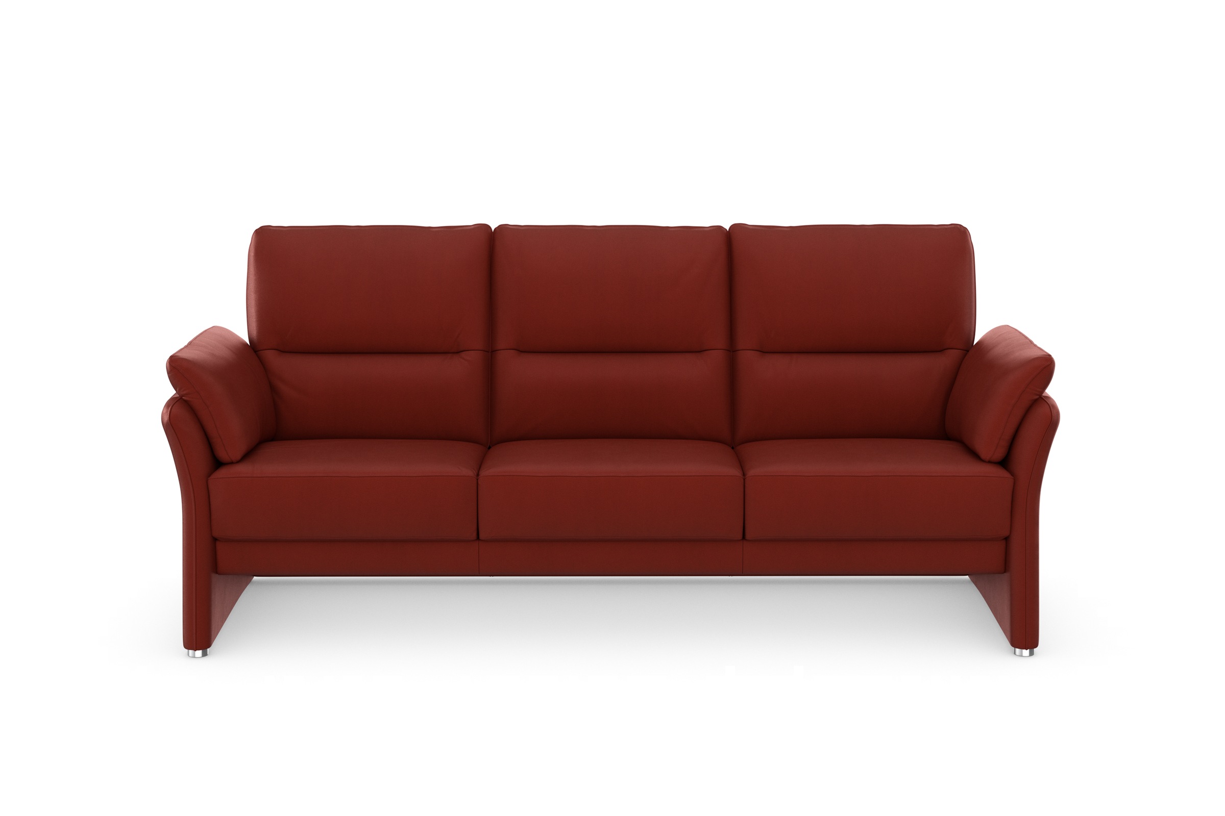 DOMO collection 3-Sitzer "Pina, schmale Armlehnen, mit Federkern, kompakt & günstig online kaufen