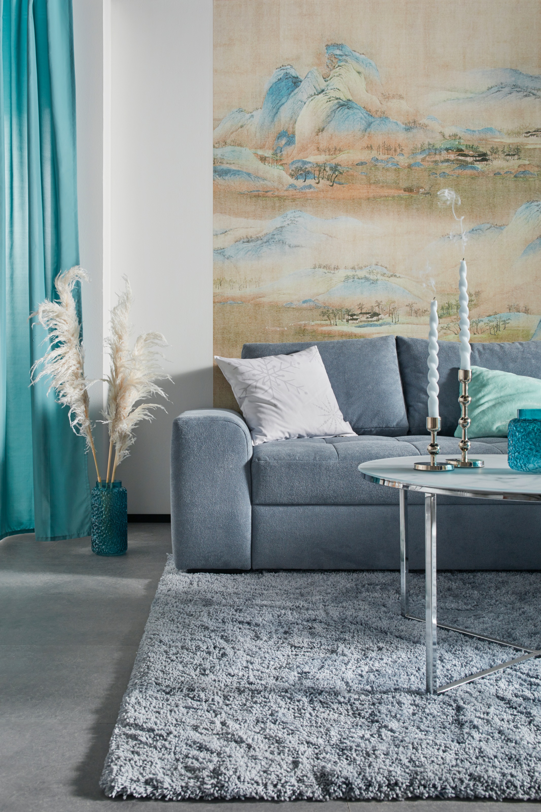 Komar Vliestapete »Digitaldruck Vlies - Amenity - Größe 200 x 280 cm«, bedruckt, Wohnzimmer, Schlafzimmer