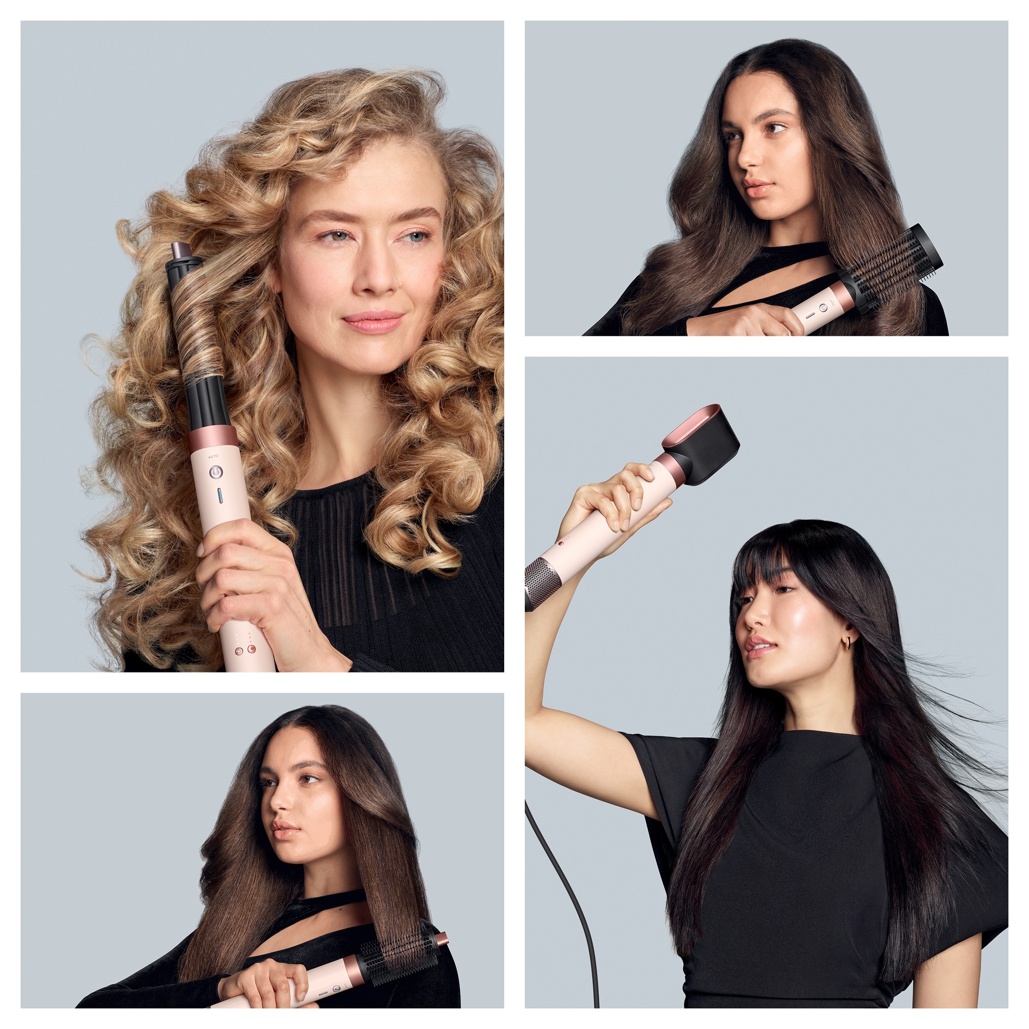 DYSON Multihaarstyler »Airwrap Co-anda2x™ Multi-Haarstyler und –trockner Straight + Wavy.« 6 Aufsätze