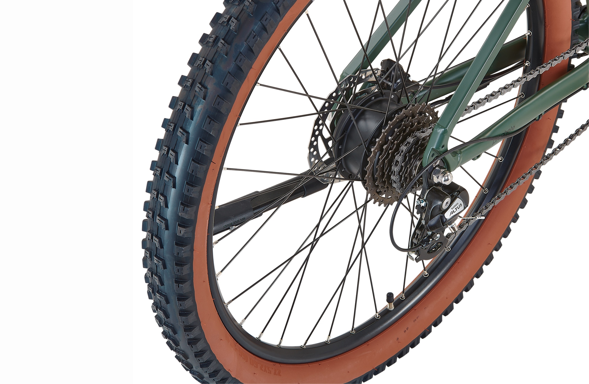 Prophete »Dice 1.0« 8 Gang Shimano Altus Schaltwerk Kettenschaltung Heckmotor 250 W