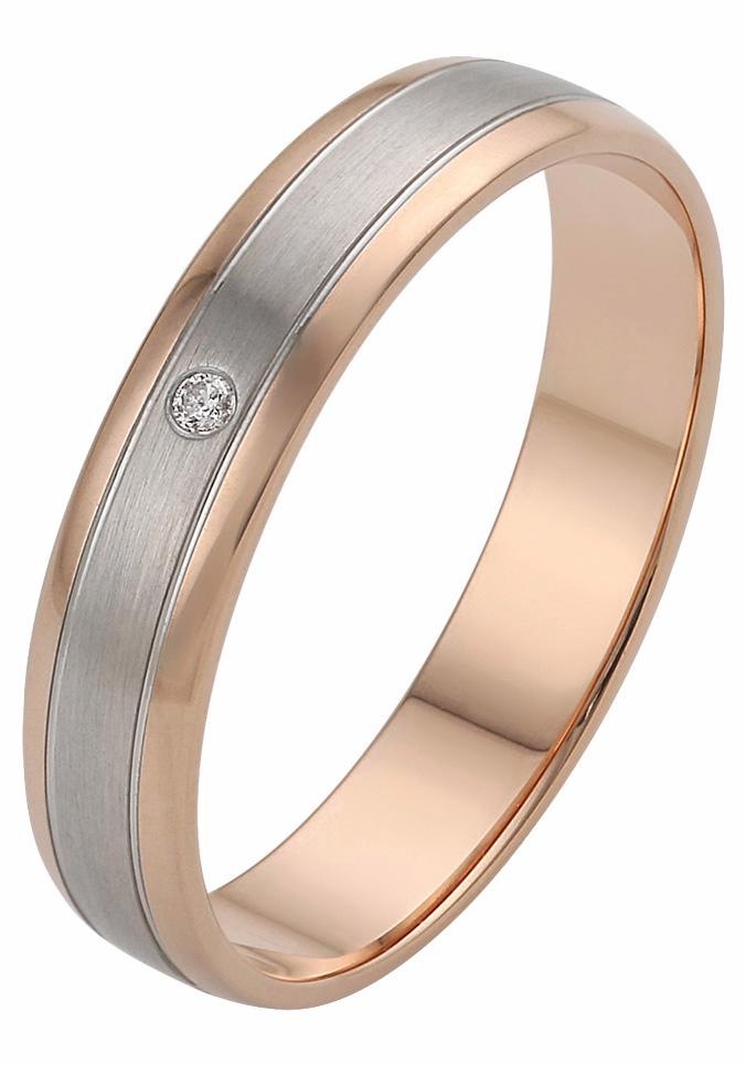 Firetti Trauring »Schmuck Geschenk Gold 375 Hochzeit Ehering "LIEBE"«, Made in Germany, wahlweise mit oder ohne Brillant