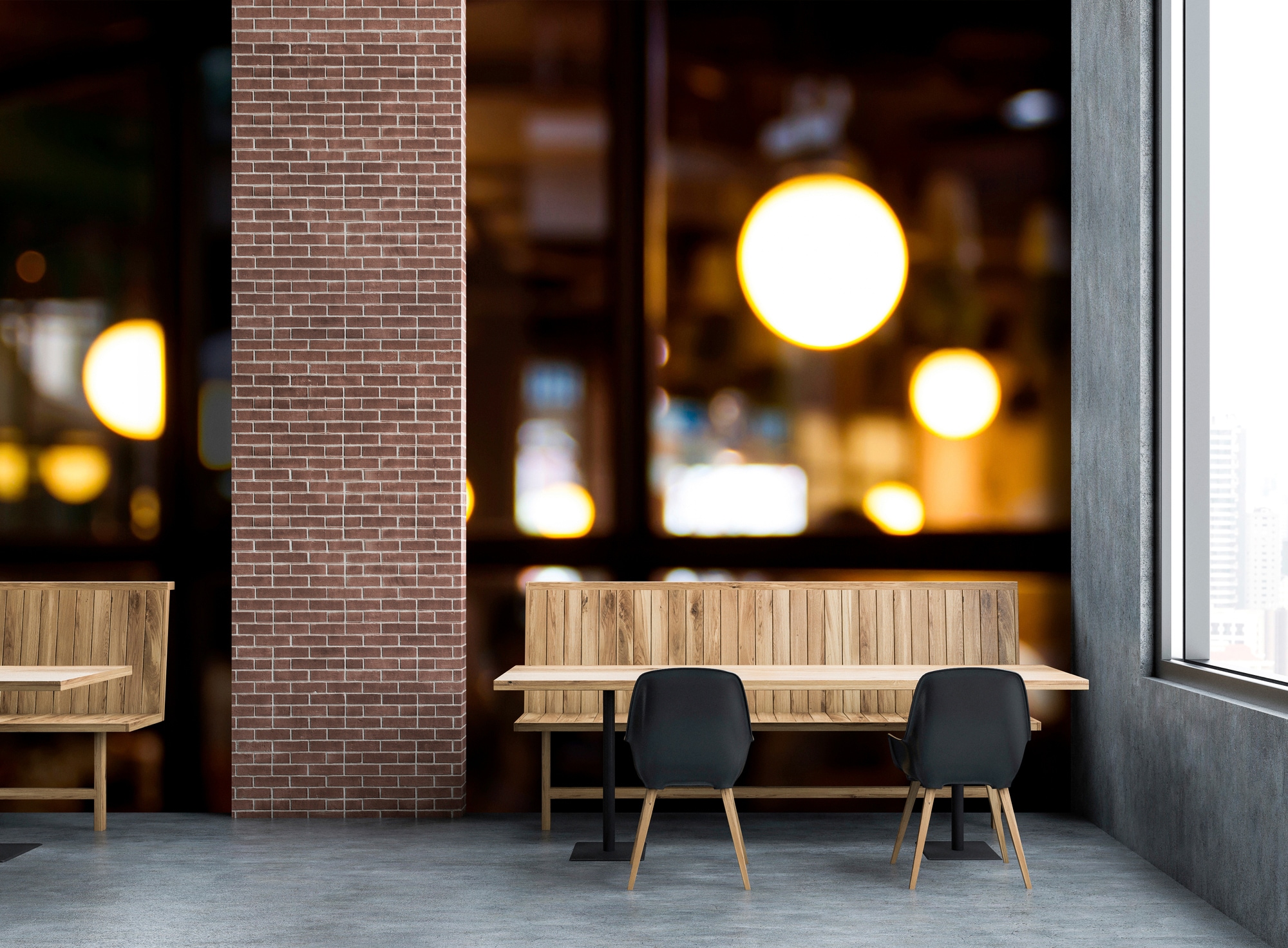 living walls Fototapete »Walls by Patel Big City Night 2« glatt Vlies, Wand günstig online kaufen