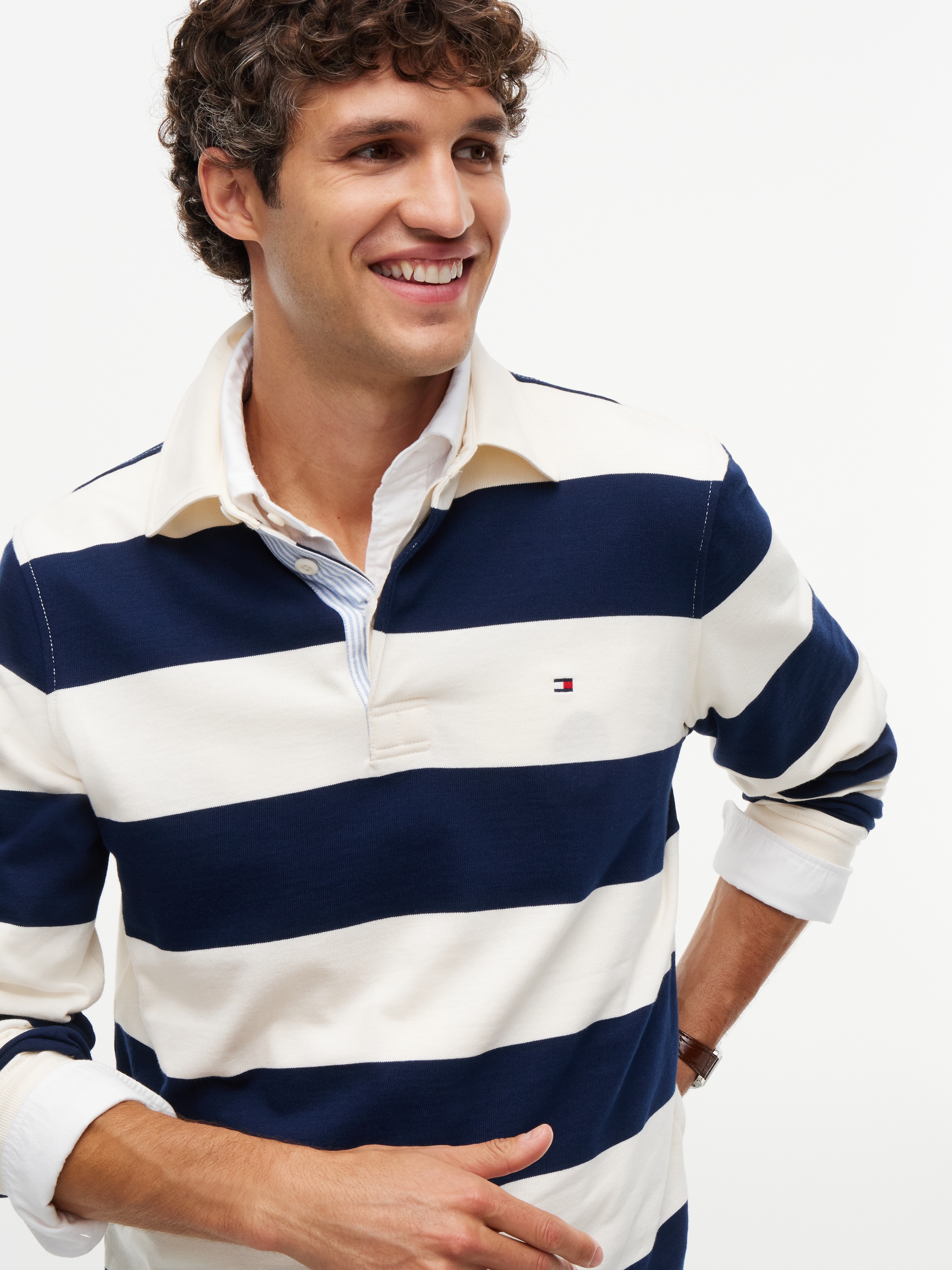 Tommy Hilfiger Rugbyshirt »ESSENTIAL STRIPE RUGBY«