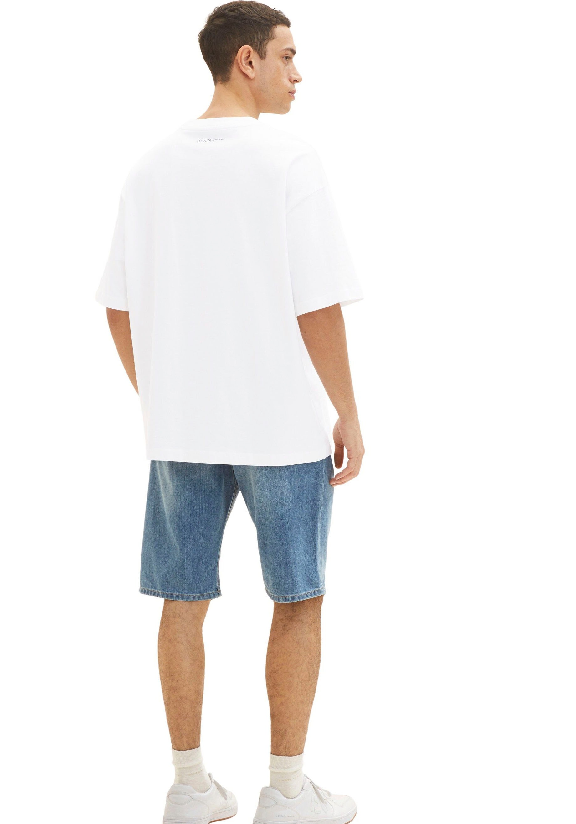 4. Bild von TOM TAILOR Jeansshorts »Josh«, in 5-Pocket Form