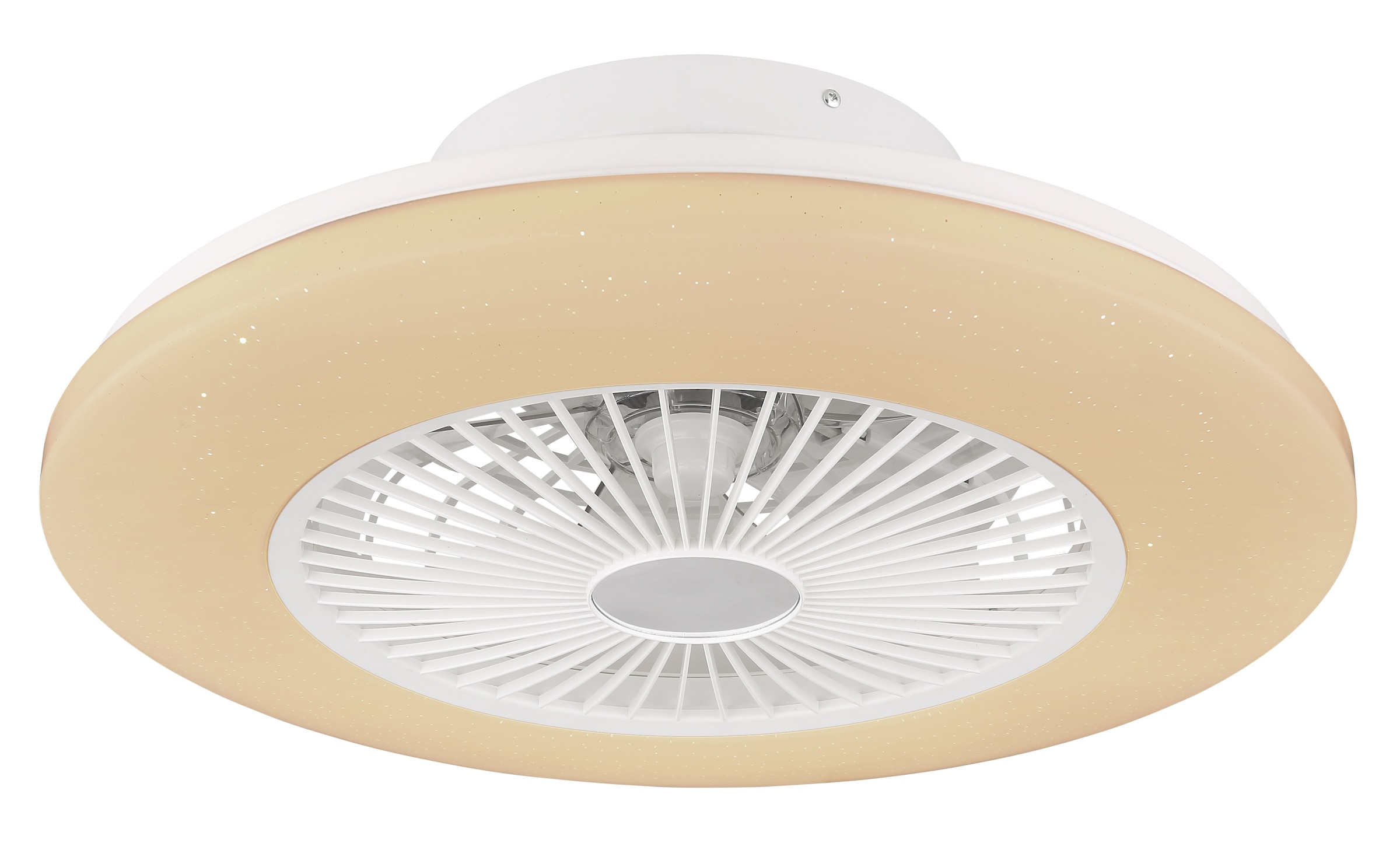 GLOBO LIGHTING Deckenleuchte »TRAVO«, Leuchtmittel LED-Modul | LED fest integriert, Ventilator/Funktions-Ventilator/Wohnbereich/Schlafzimmer /Flügel innen