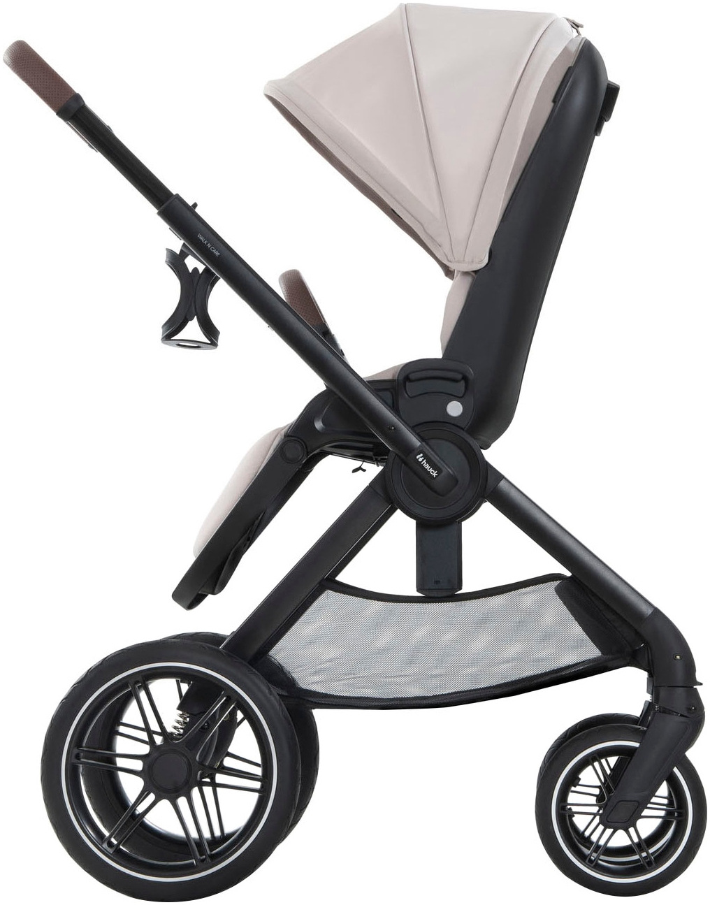 Hauck Kombi-Kinderwagen »Walk N Care Set«, 22 kg, belastbar bis 22 kg