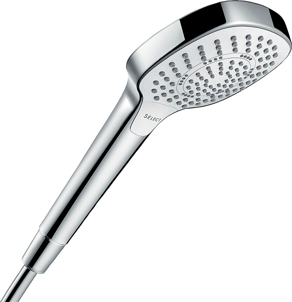 hansgrohe Handbrause »Croma Select E«, 11cm, Multi Weiß/chrom günstig online kaufen