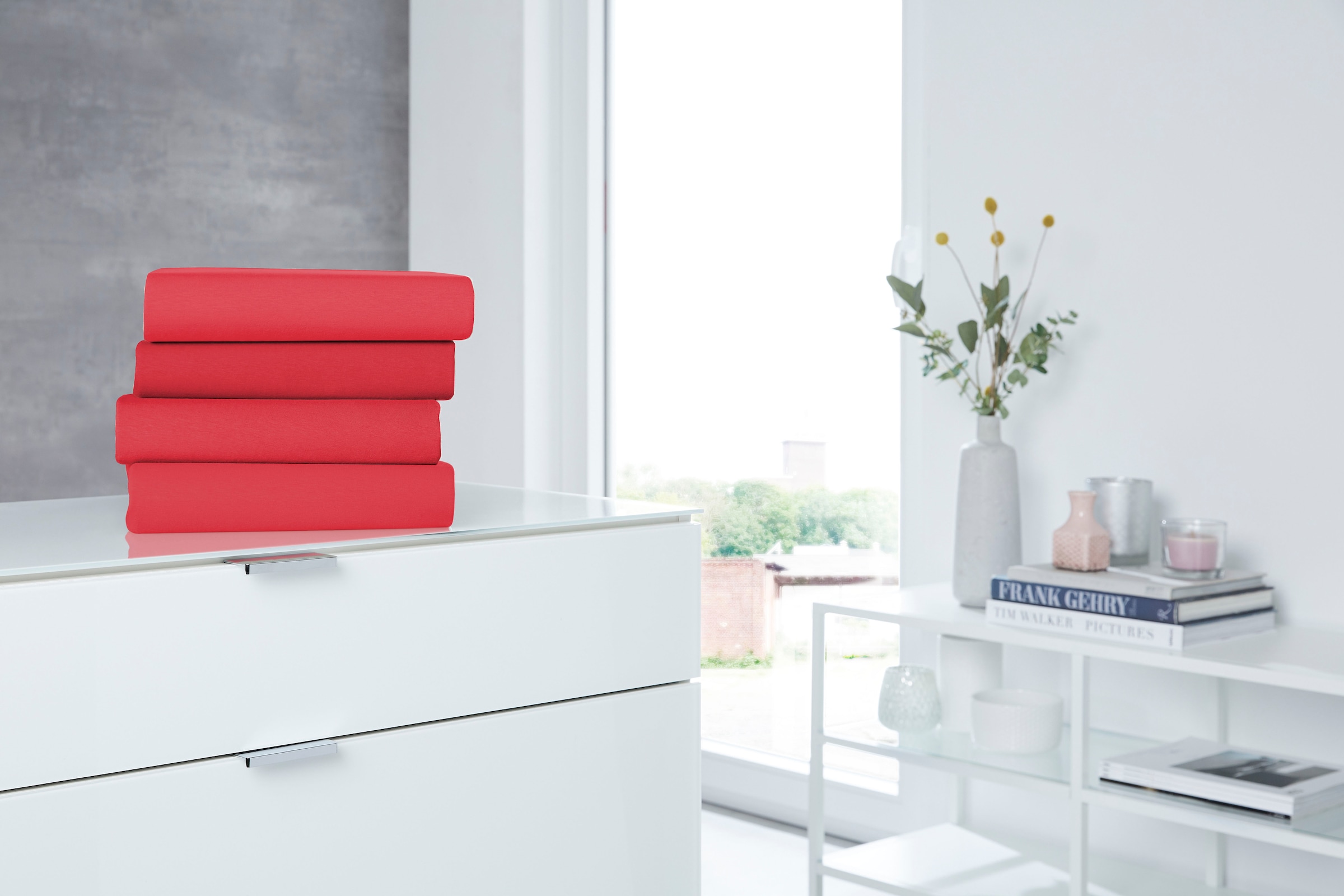 Primera Spannbettlaken »Elasthan-Feinjersey Split Topper«, in Premium Qualität