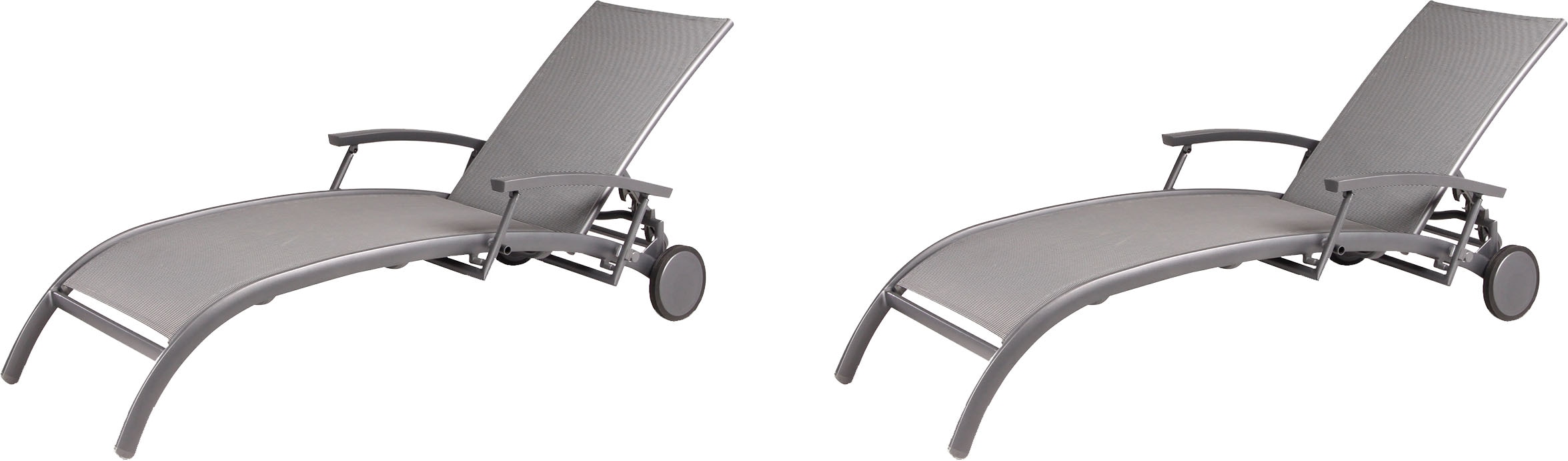 Best Rollliege »Larino«, (Packung), Aluminium/Ergotex