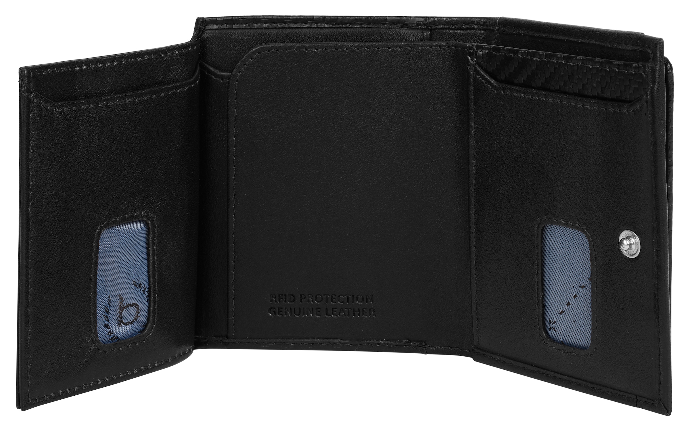 bugatti Geldbörse »SECURE SLIM« echt Leder