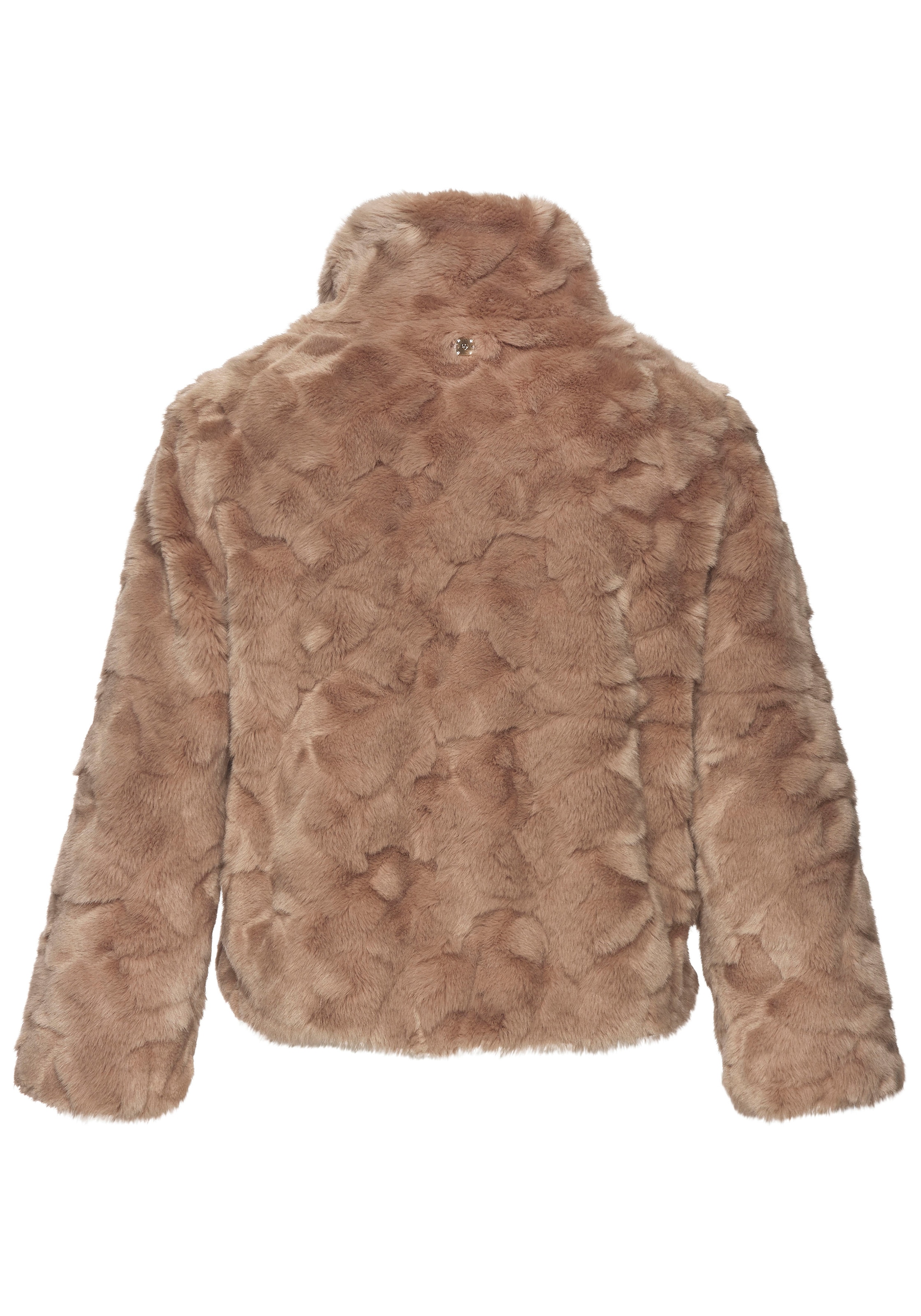 LASCANA Fellimitatjacke, kuschelige Kurzjacke aus Teddyplüsch, modisch