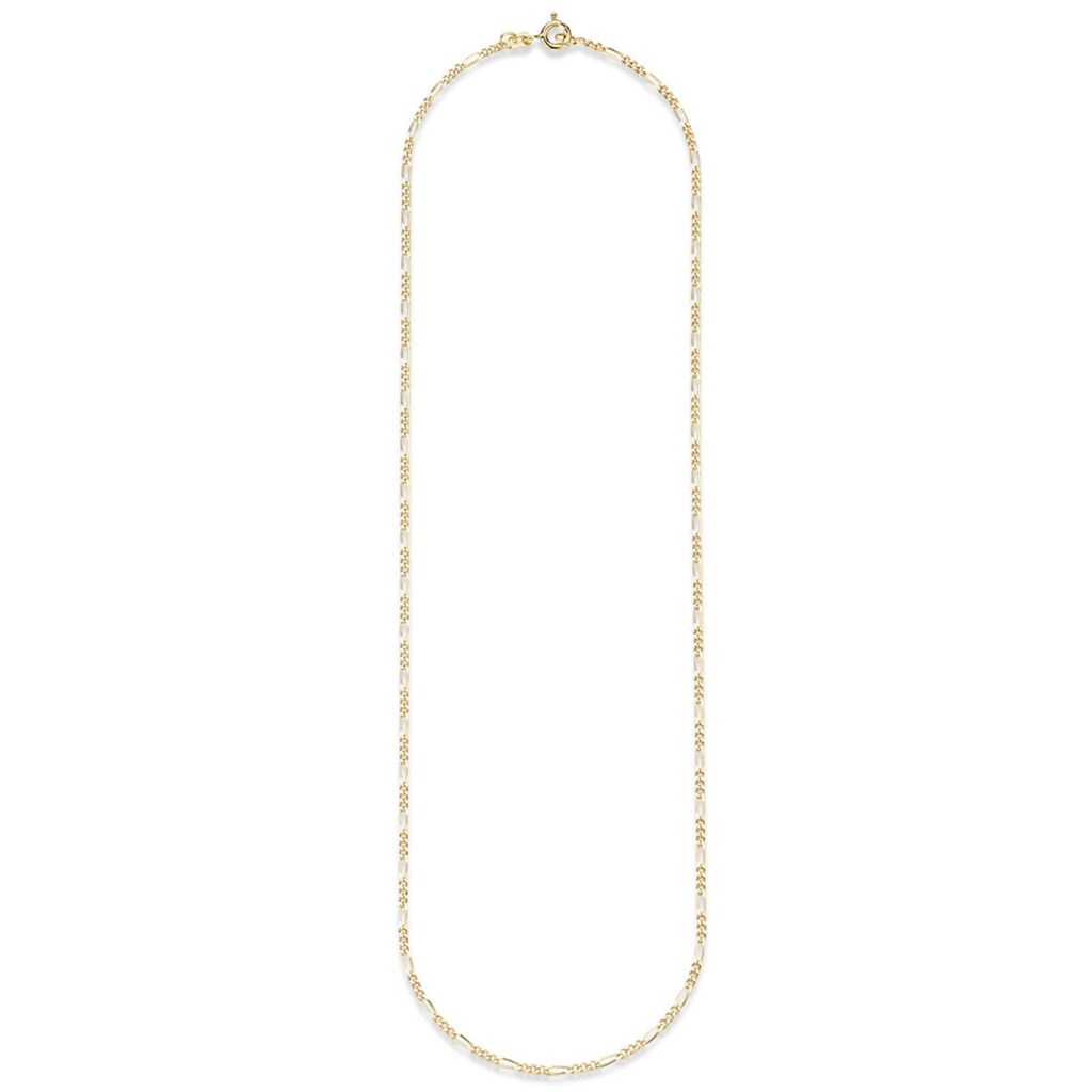 Bruno Banani Collierkettchen »Schmuck Geschenk Gold 333 Halsschmuck Halskette Figarokette schmal«