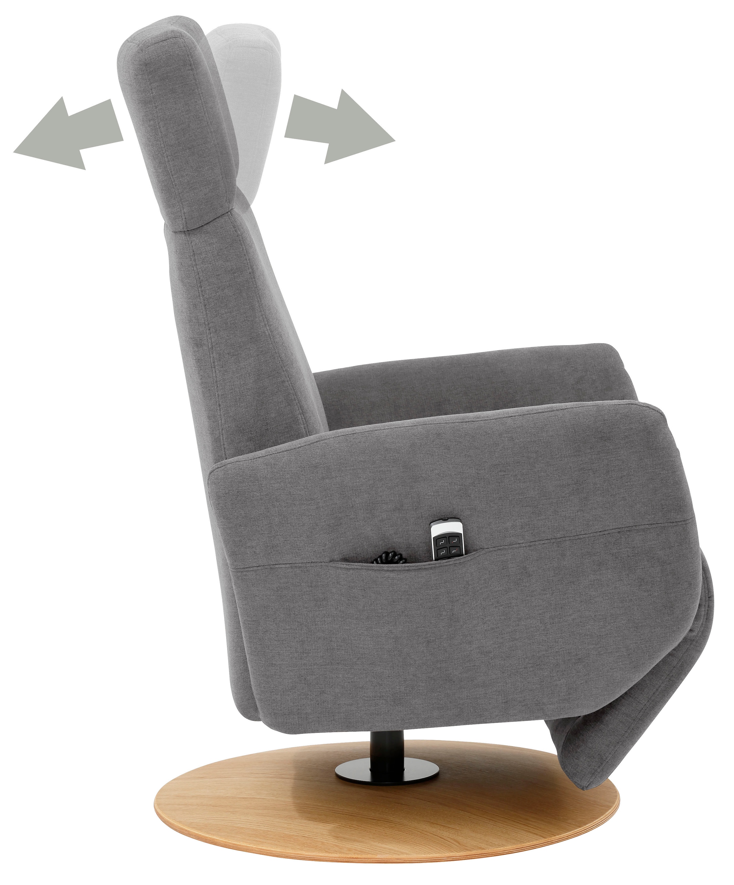 sit&more TV-Sessel »Kobra« wahlweise mit 2 Motoren, 2 Motoren und Akku oder mit 2 Motoren