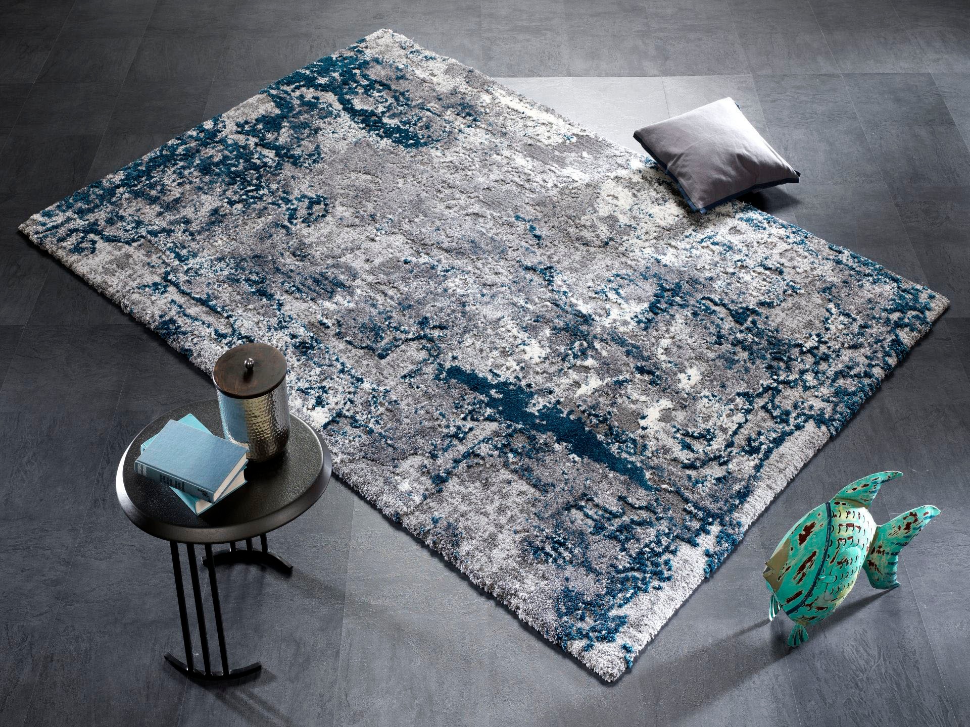 OCI DIE TEPPICHMARKE Teppich "Juwel Liray" rechteckig 20 mm Höhe Kurzflor, günstig online kaufen