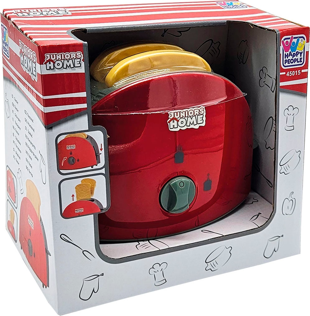 Happy People Kinder-Haushaltsset »Toaster und Kaffeemaschine«, mit Licht- und Soundeffekt