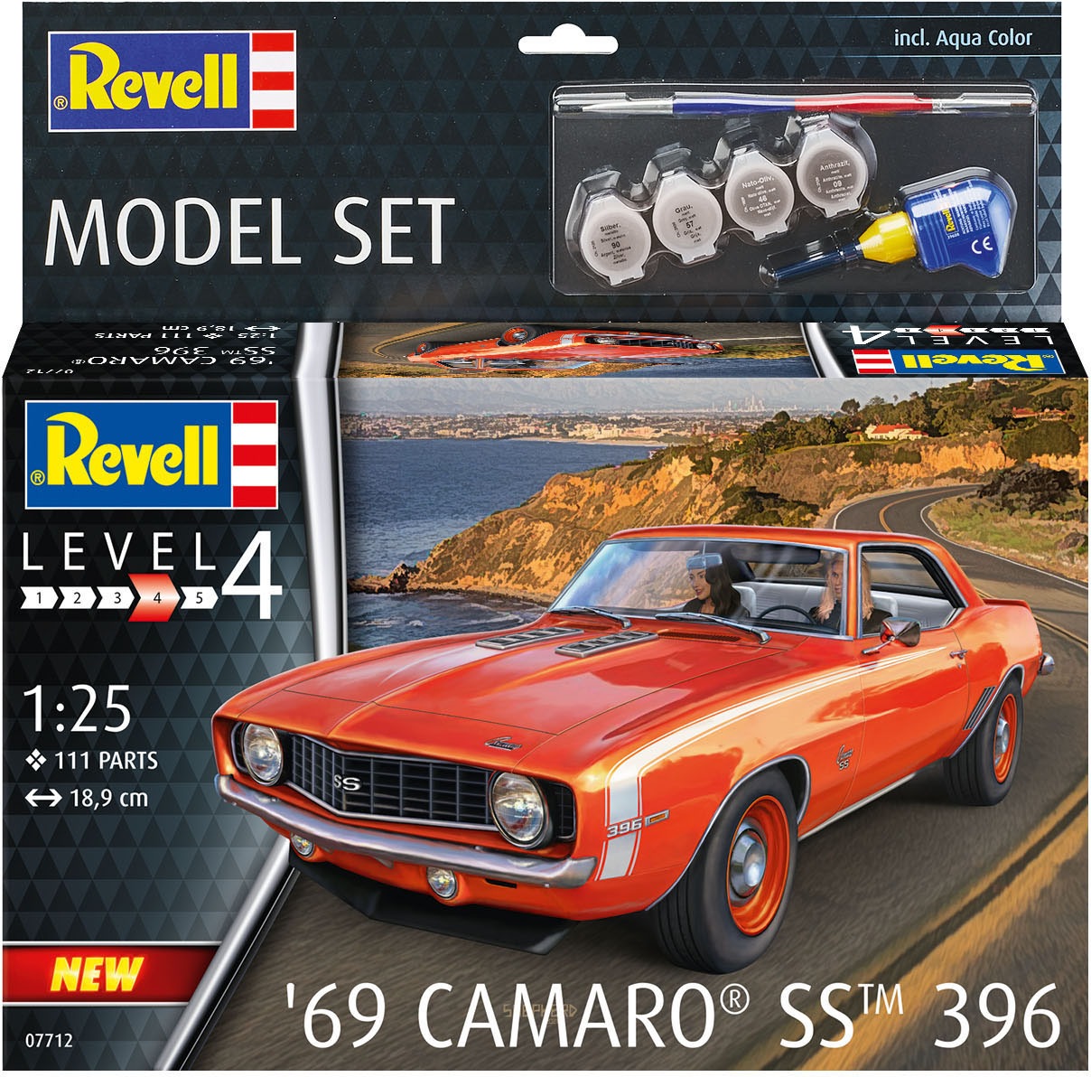 Revell® Modellbausatz »69 Camaro SS« 1:25
