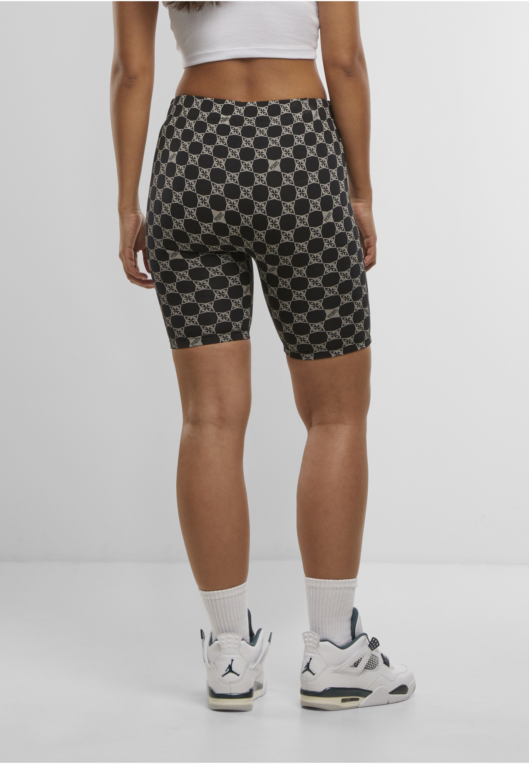 PEQUS Radlerhose »PEQUS PEQUS Aether Monogram Biker Shorts«