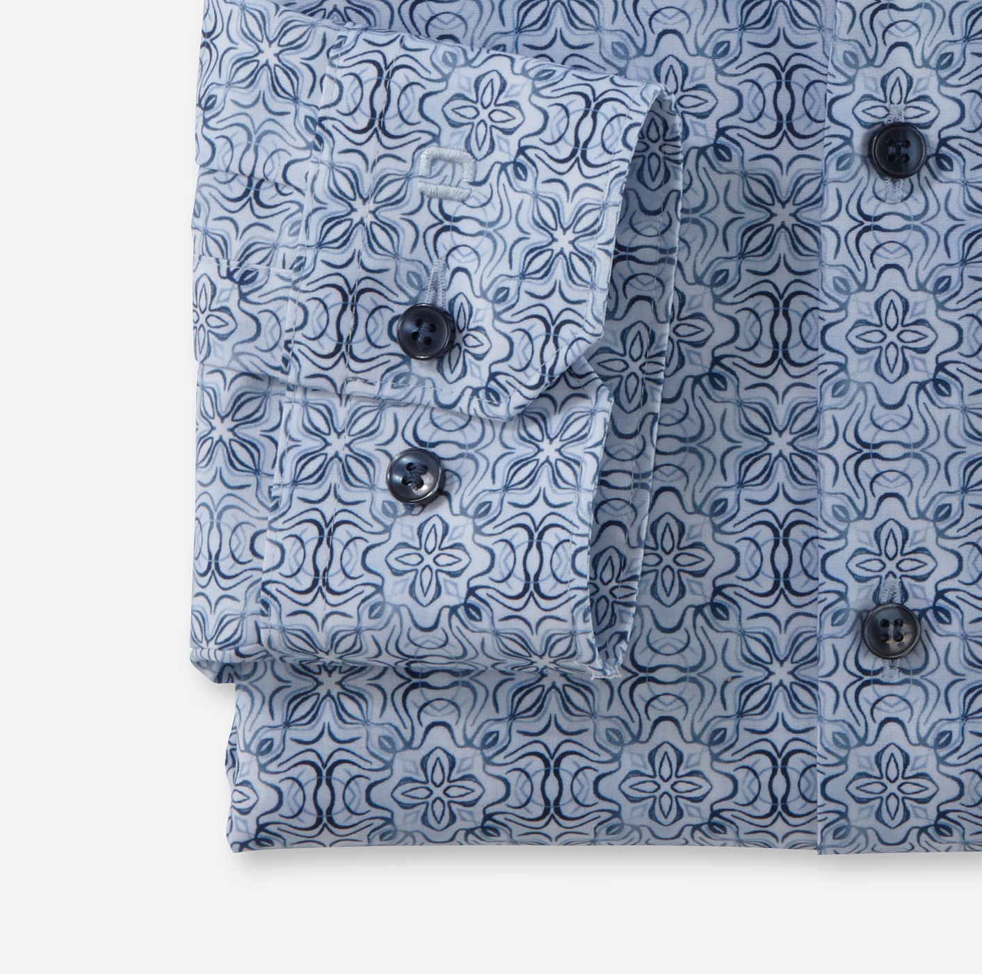 OLYMP Businesshemd »No 6 six« modisch gemustert