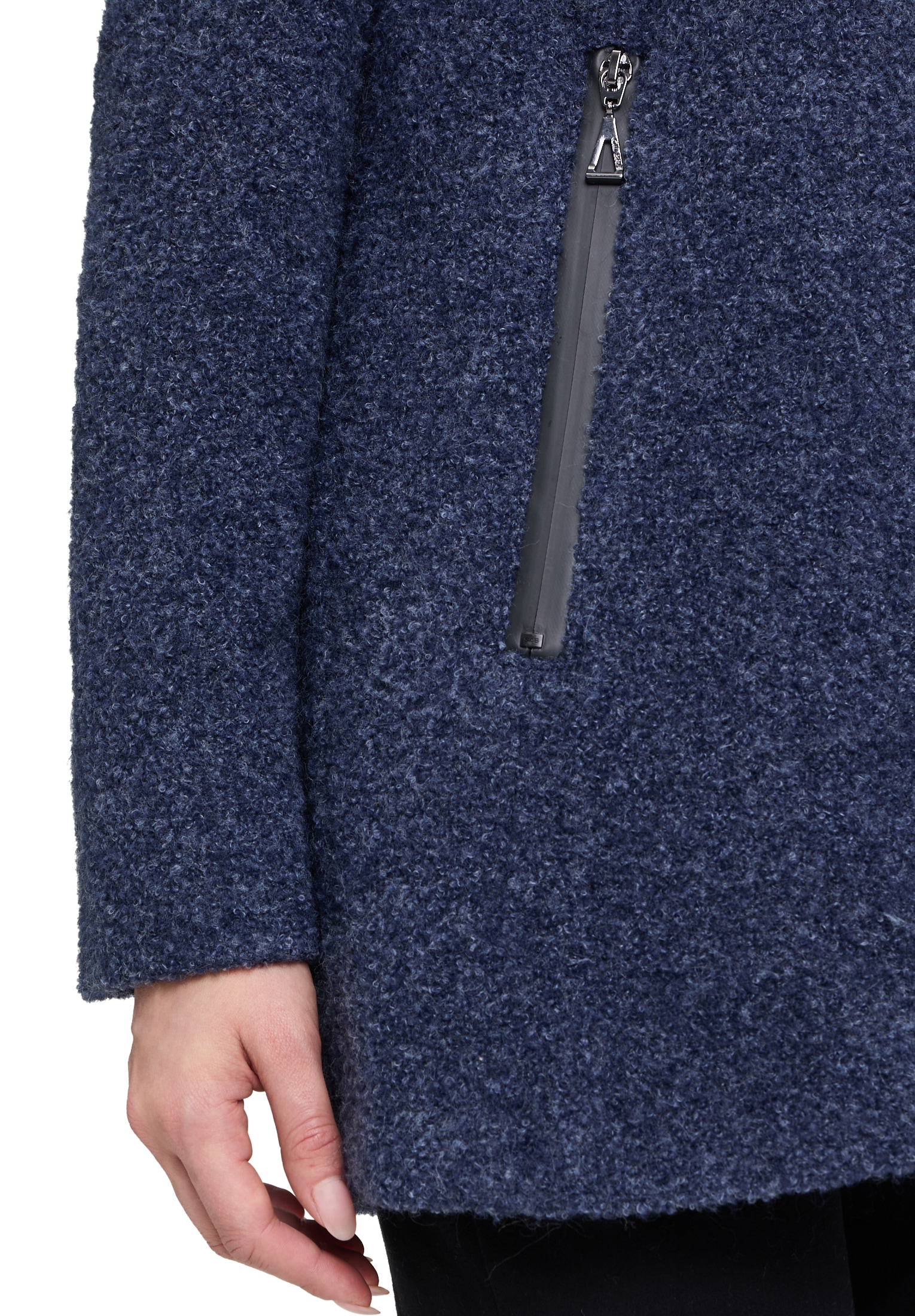 Gil Bret Wolljacke mit Kapuze mit Kapuze