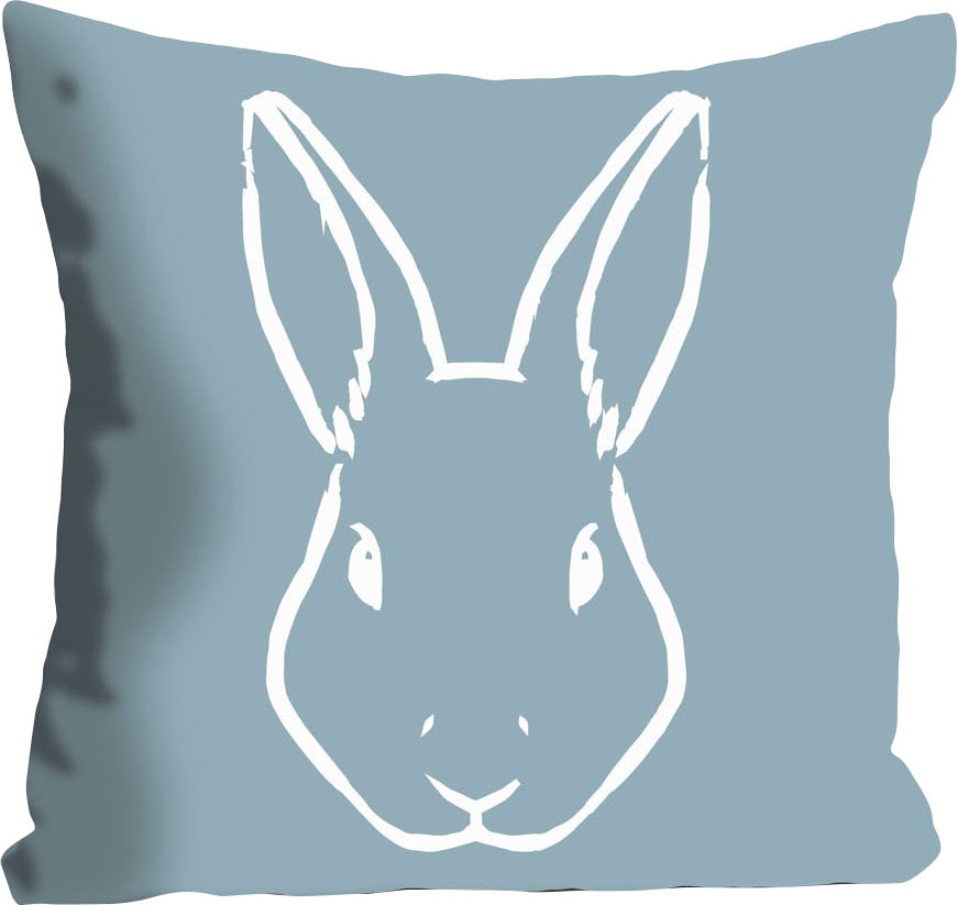 queence Dekokissen »Njord« mit Hasenumrissen