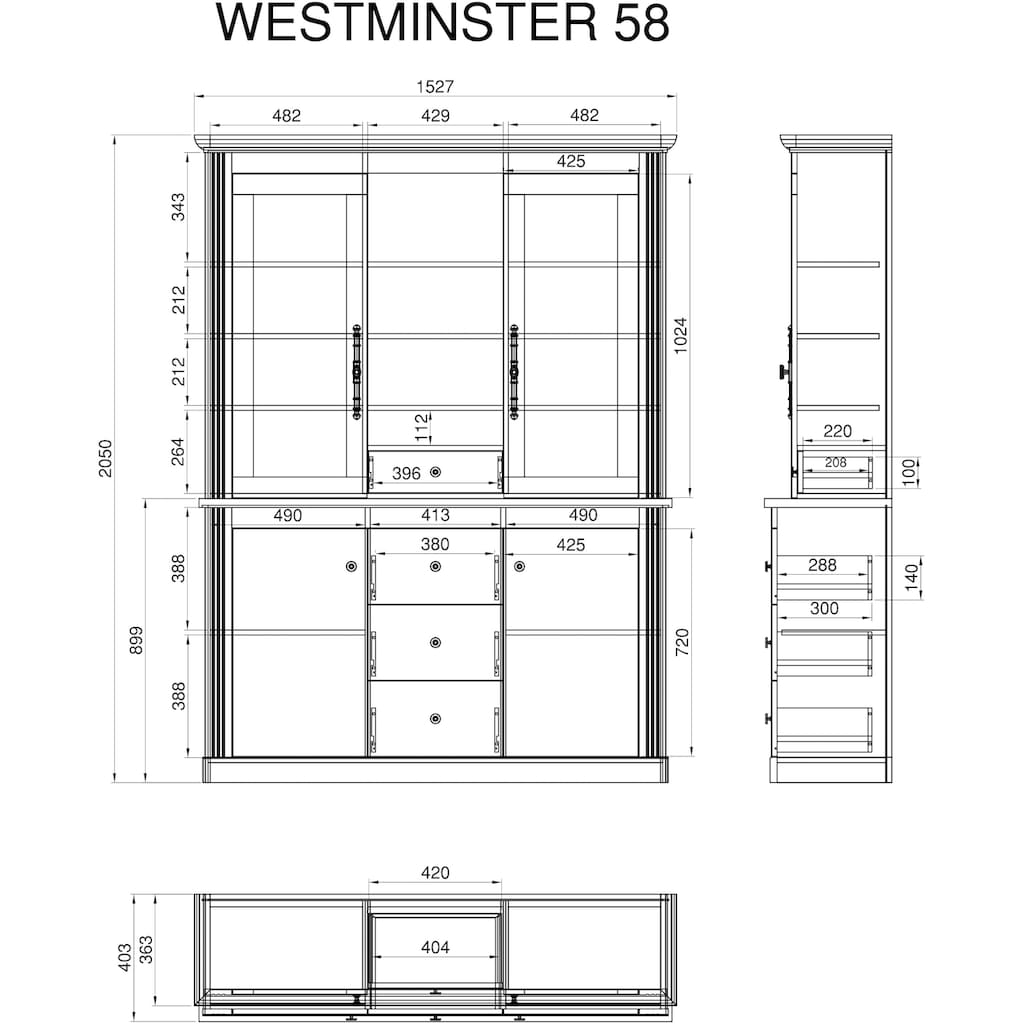 Home affaire Buffet »WESTMINSTER«