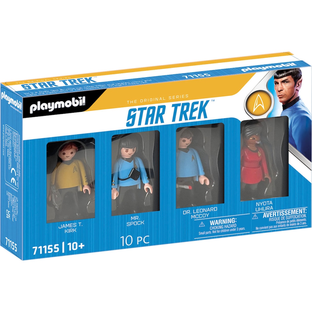 Playmobil® Konstruktions-Spielset »Figurenset (71155), Star Trek«, (10 St.)