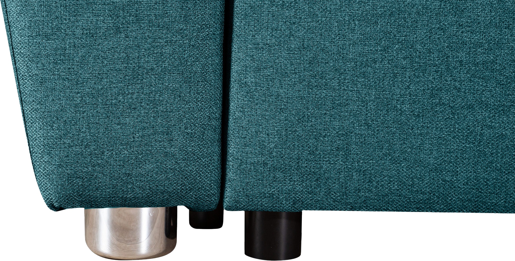 COLLECTION AB Ecksofa »JANA«, Ecksofa,Bettfunktion,Bettkasten,Bonnelfederkern,Rückenkissen