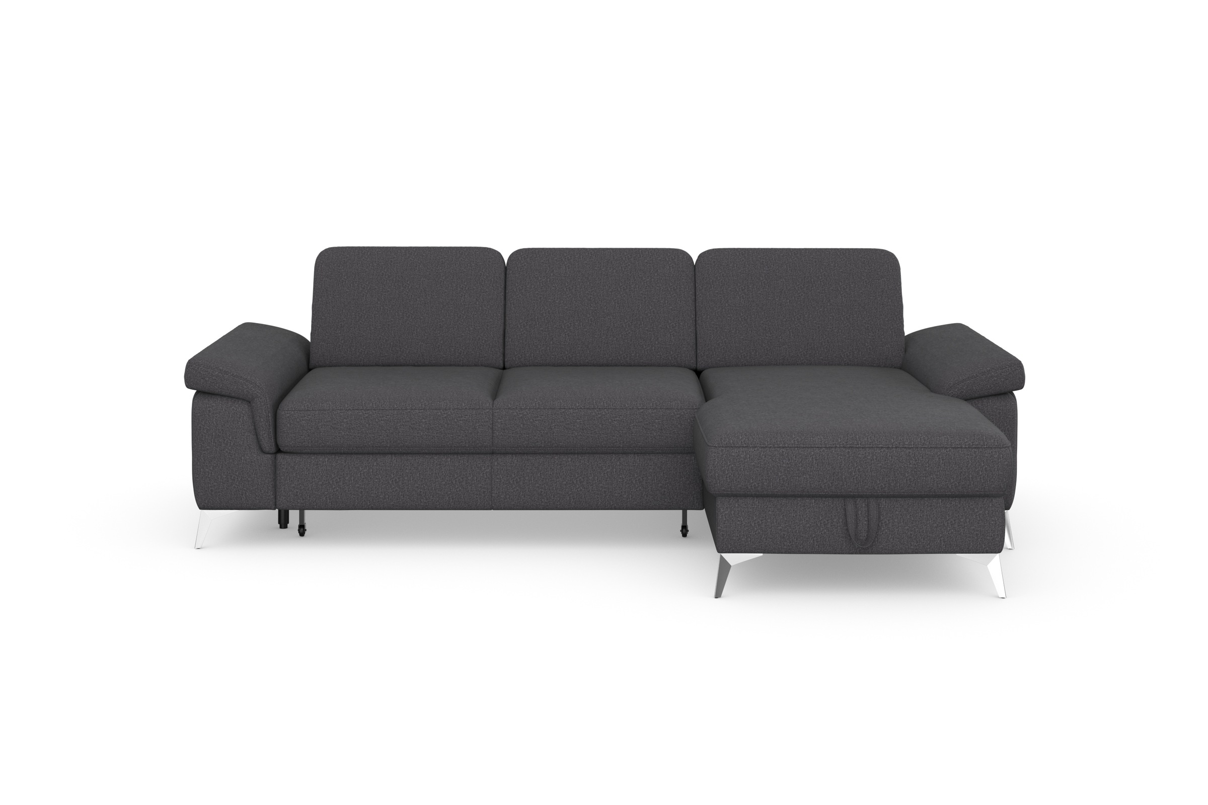 sit&more Ecksofa "Padua L-Form", inklusive Sitztiefenverstellung, Armteilfu günstig online kaufen
