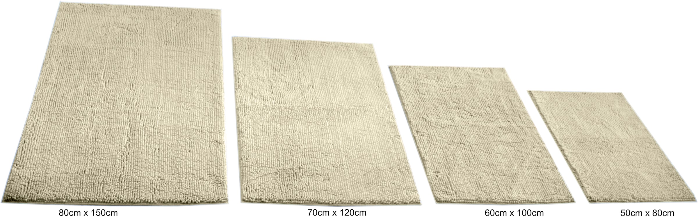 KiNZLER Badematte »Chenille«, rutschhemmend beschichtet, fußbodenheizungsge günstig online kaufen