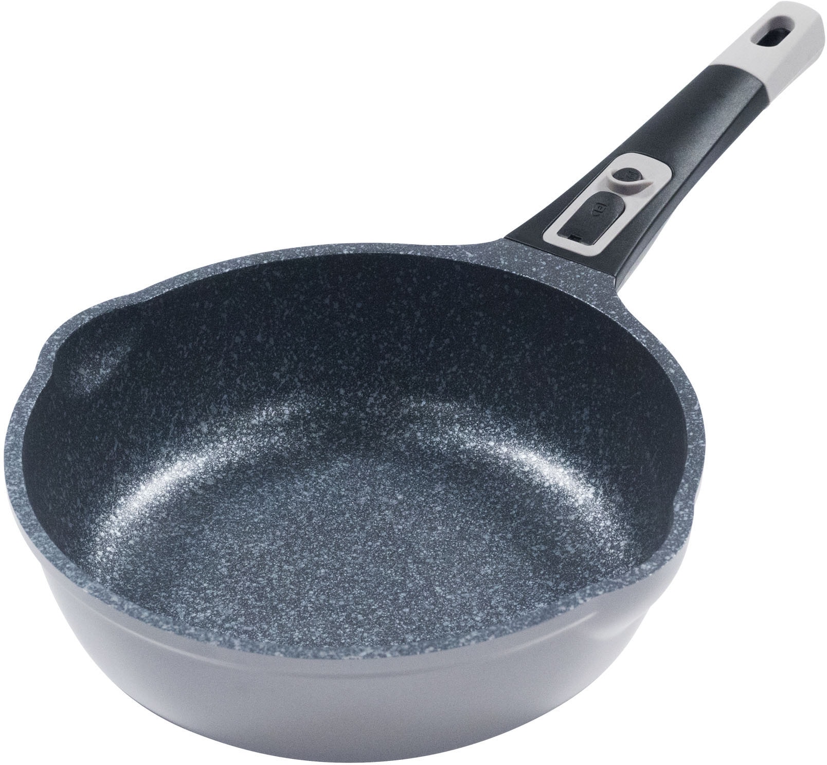 KING Bratpfanne »Moonscape«, Aluminiumguss, Induktion, abnehmbarer Griff, MOONSCAPE-Beschichtung