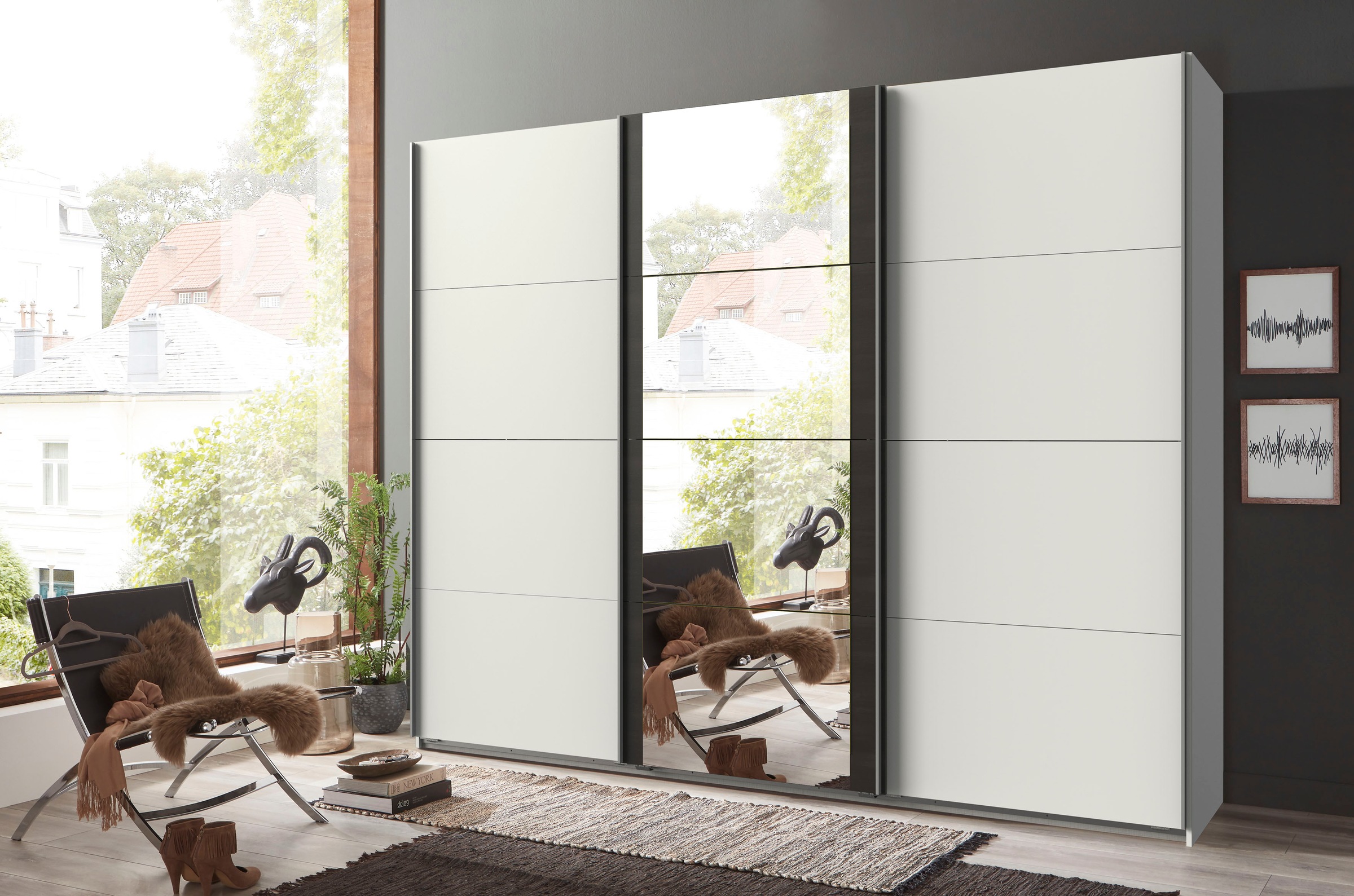 Wimex Schwebetürenschrank "Bern Schiebetürenschrank TOPSELLER" Schrank mit günstig online kaufen