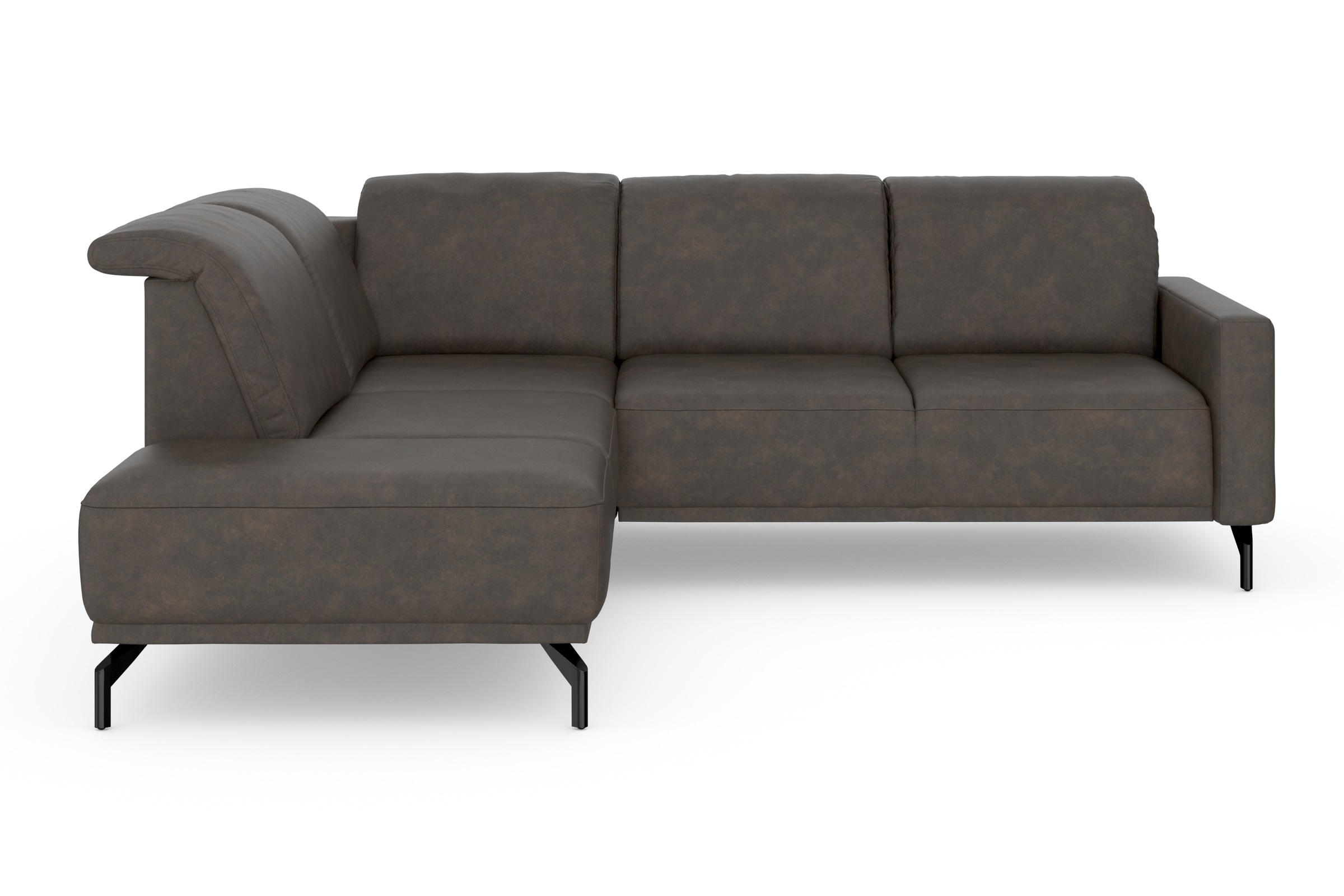 sit&more Ecksofa »Bailando L-Form«, wahlweise mit Kopfteilverstellung und V günstig online kaufen