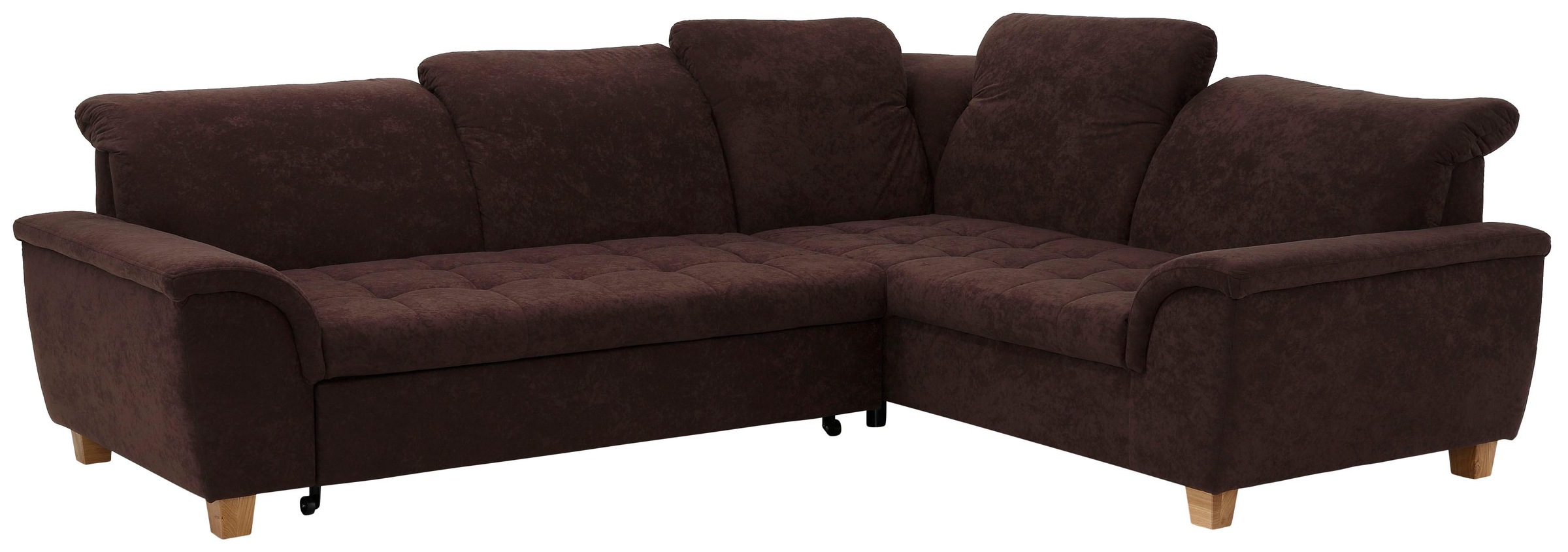 Home affaire Ecksofa »Lyla L-Form«, wahlweise mit Rückenfunktion und Bettfunktion