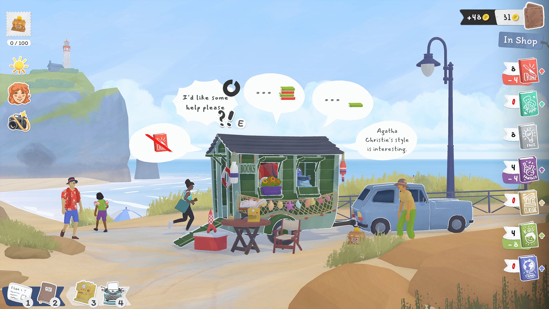 Silver Lining Spielesoftware »Tiny Bookshop - [Nintendo Switch]« Nintendo Switch
